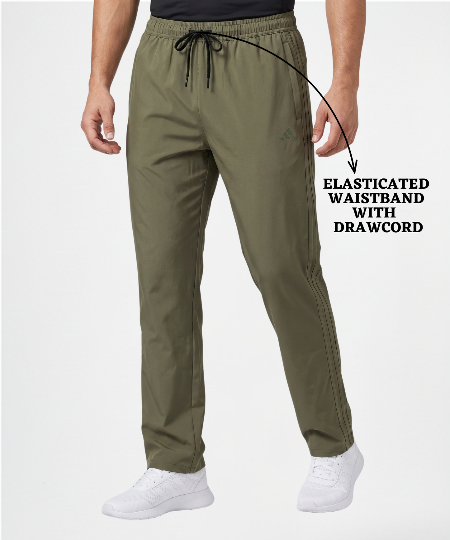 Imported Ns Parachute Lycra TrackPant (30% Lycra 200 GSM)| 3 strip Design | DOD