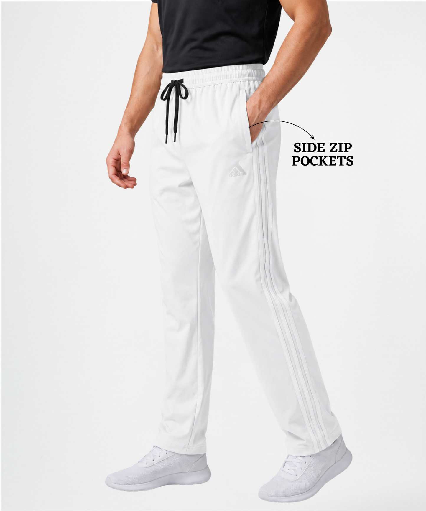 Imported Ns Parachute Lycra TrackPant (30% Lycra 200 GSM)| 3 strip Design | DOD