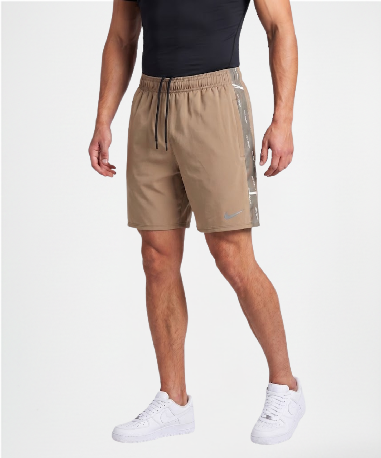 Imported 4way Taiwan Lycra Shorts (GSM 250) | Printed Contrast Design