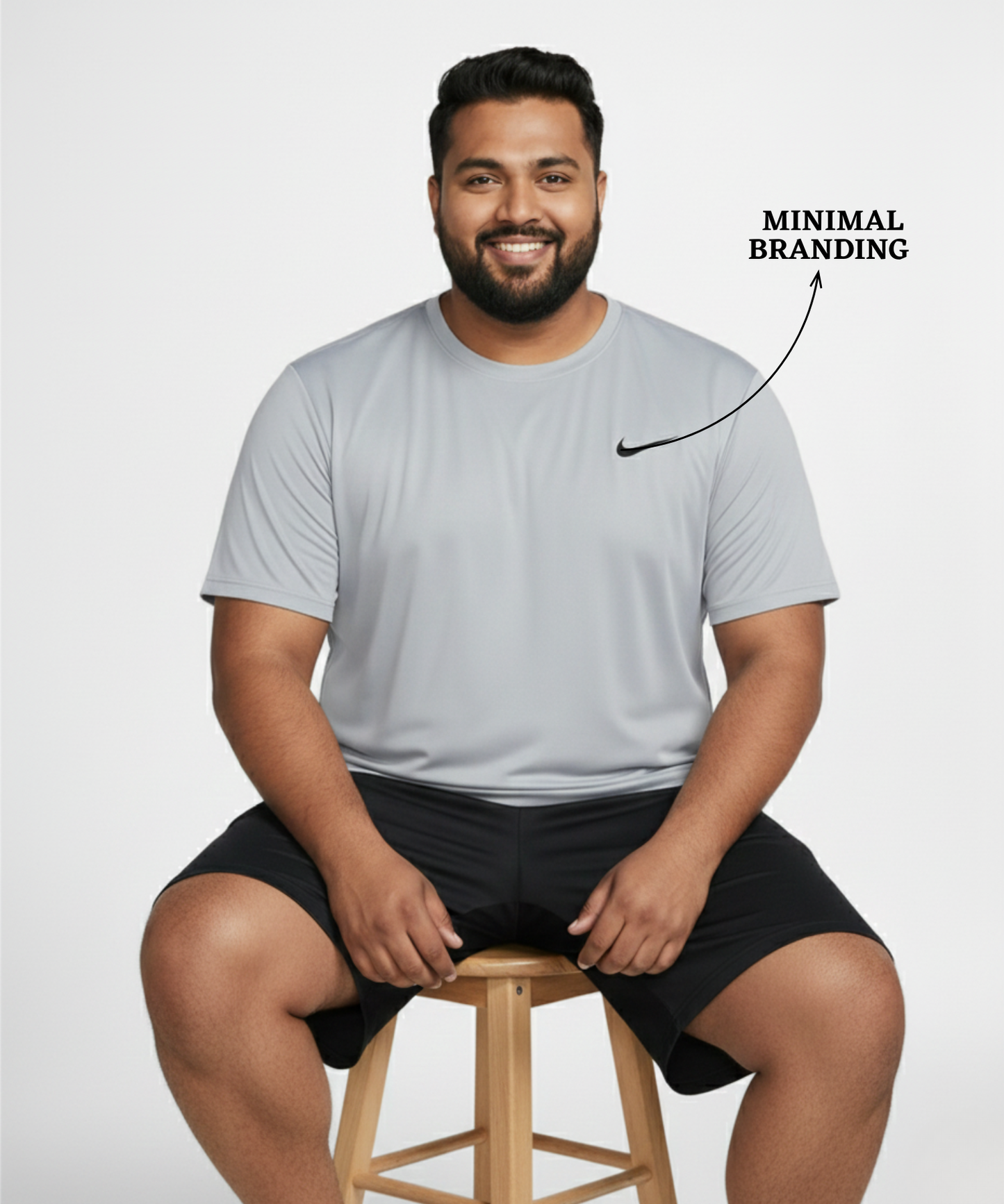 Imported Dotnit Lycra T-shirt- (GSM-180) Round Neck | Half Sleeves