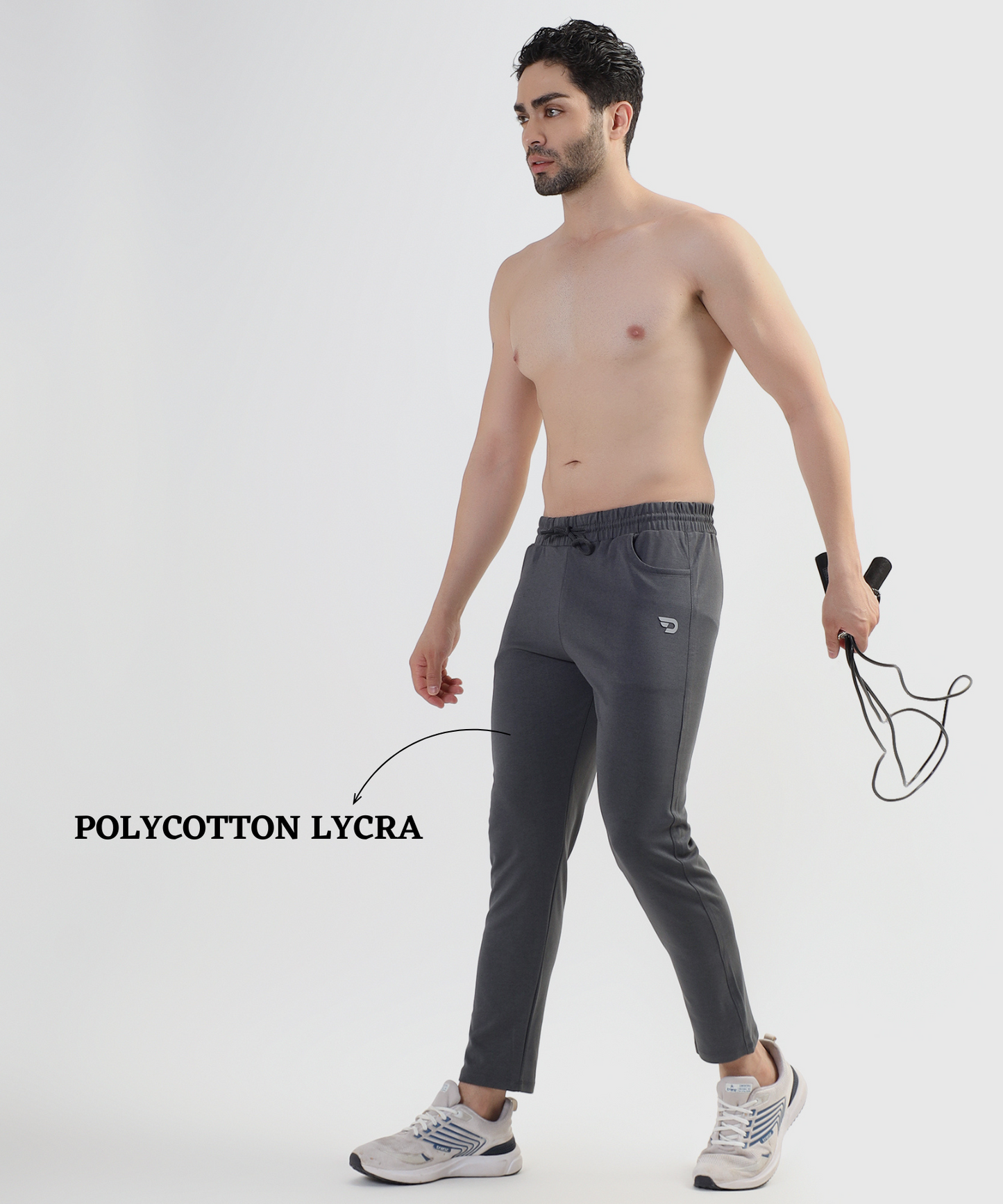 FlexTaper Trackpants - Imported Polycotton Lycra  (GSM 280)