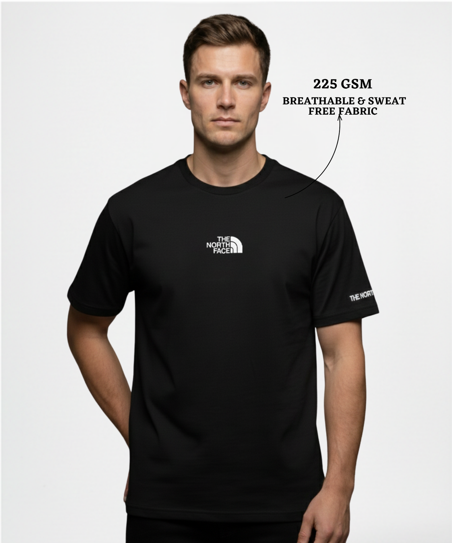 Premium Quality 100% Cotton Lycra T-Shirts (GSM 225)