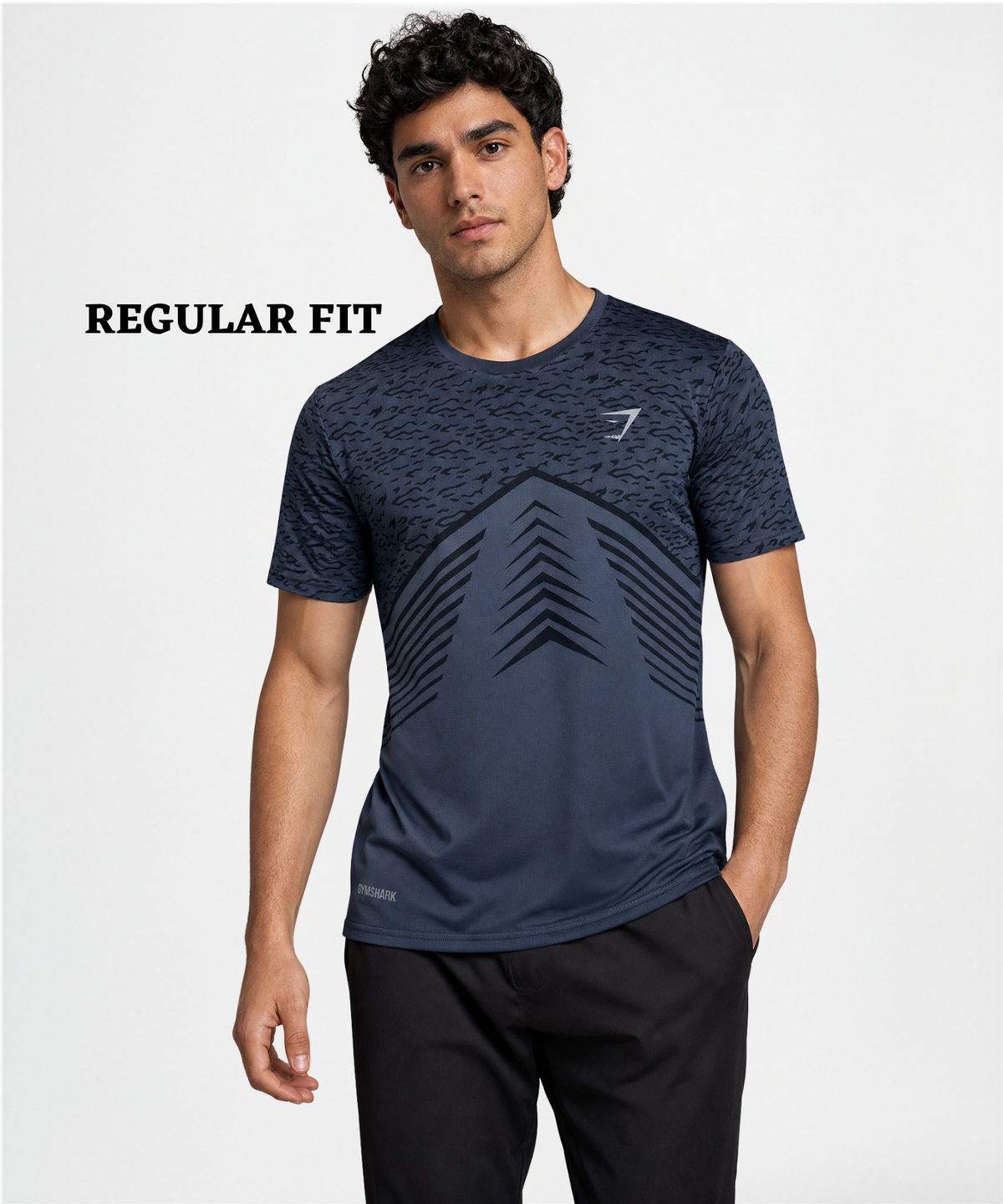 Imported Dotknit Lycra Half Sleeve Printed T-Shirt | 180 GSM | Regular Fit