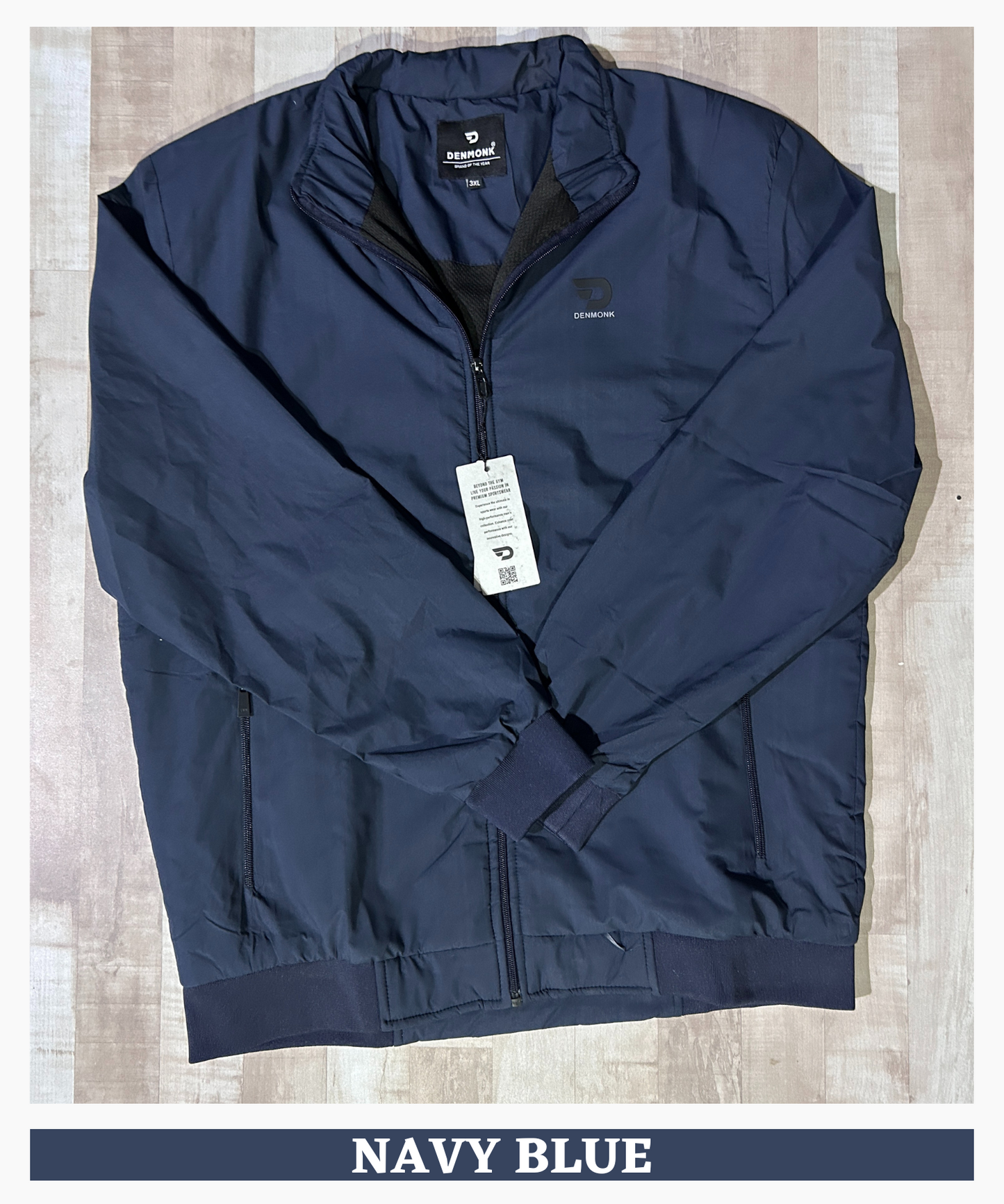 Imported Premium Quality Feather Touch Plus Size Waterproof Fabric Jacket (GSM 350)