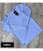 Pinpoint Strip Knit Lycra T-shirts - B2BZONE