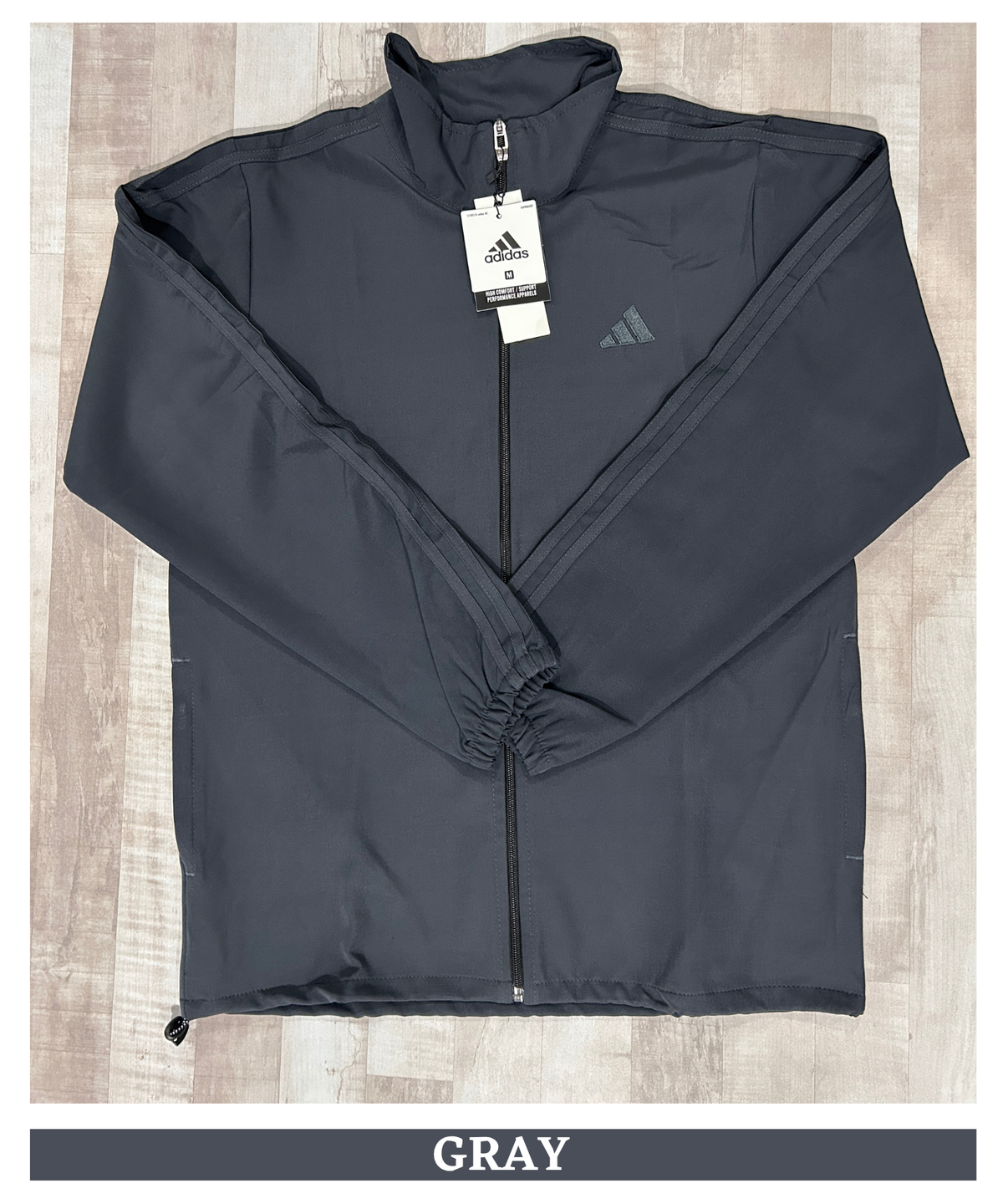 Men's Premium Imported Ns Terry  Lycra Sports Jacket with Same Color Patti | 180-190 GSM | Regular Fit