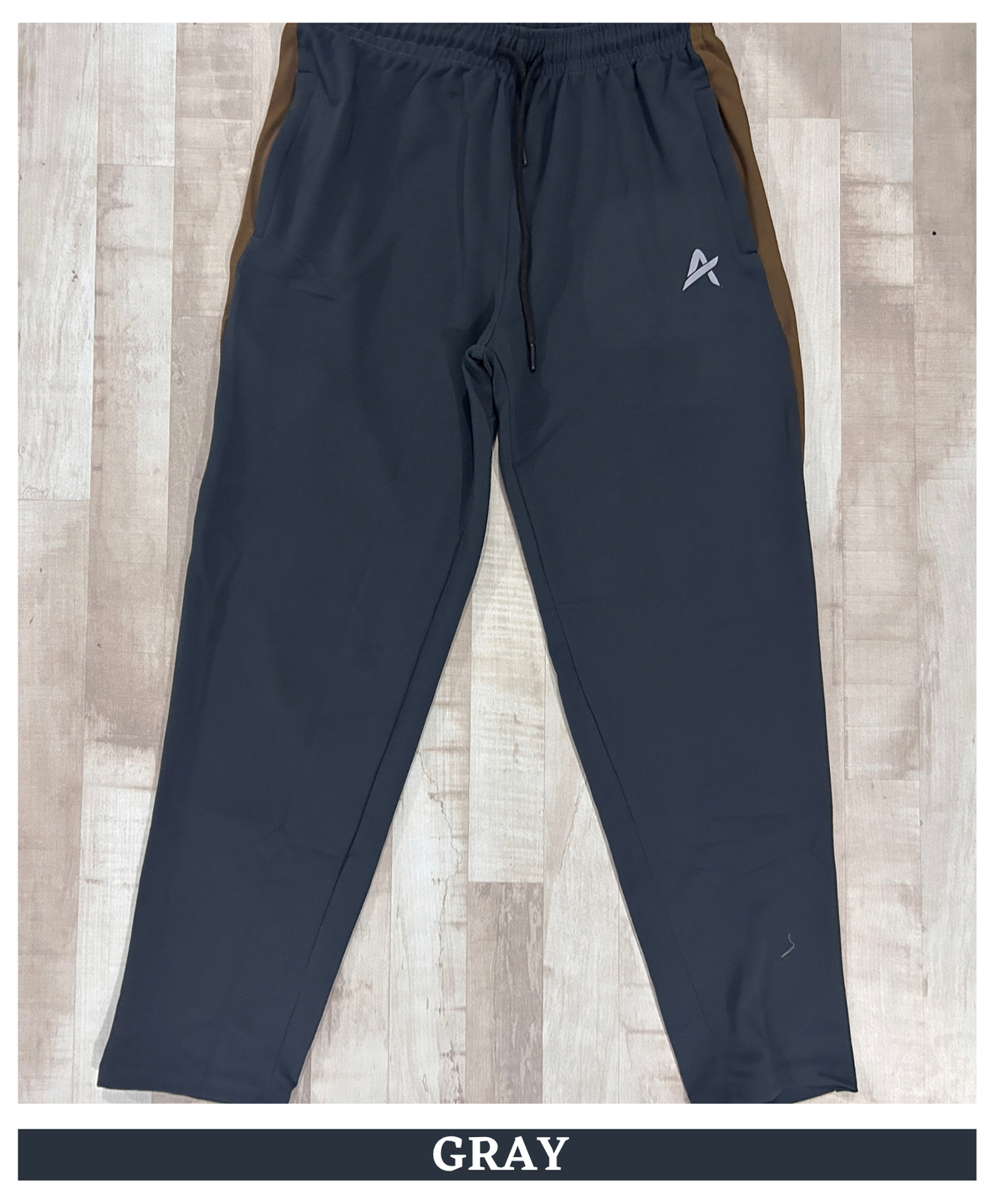 Men's Imported Dobby Lycra Track Pants with Half Color Contrast Side Panel | Athvix Active Wear By Denmonk | GSM 230 | Slim Fit