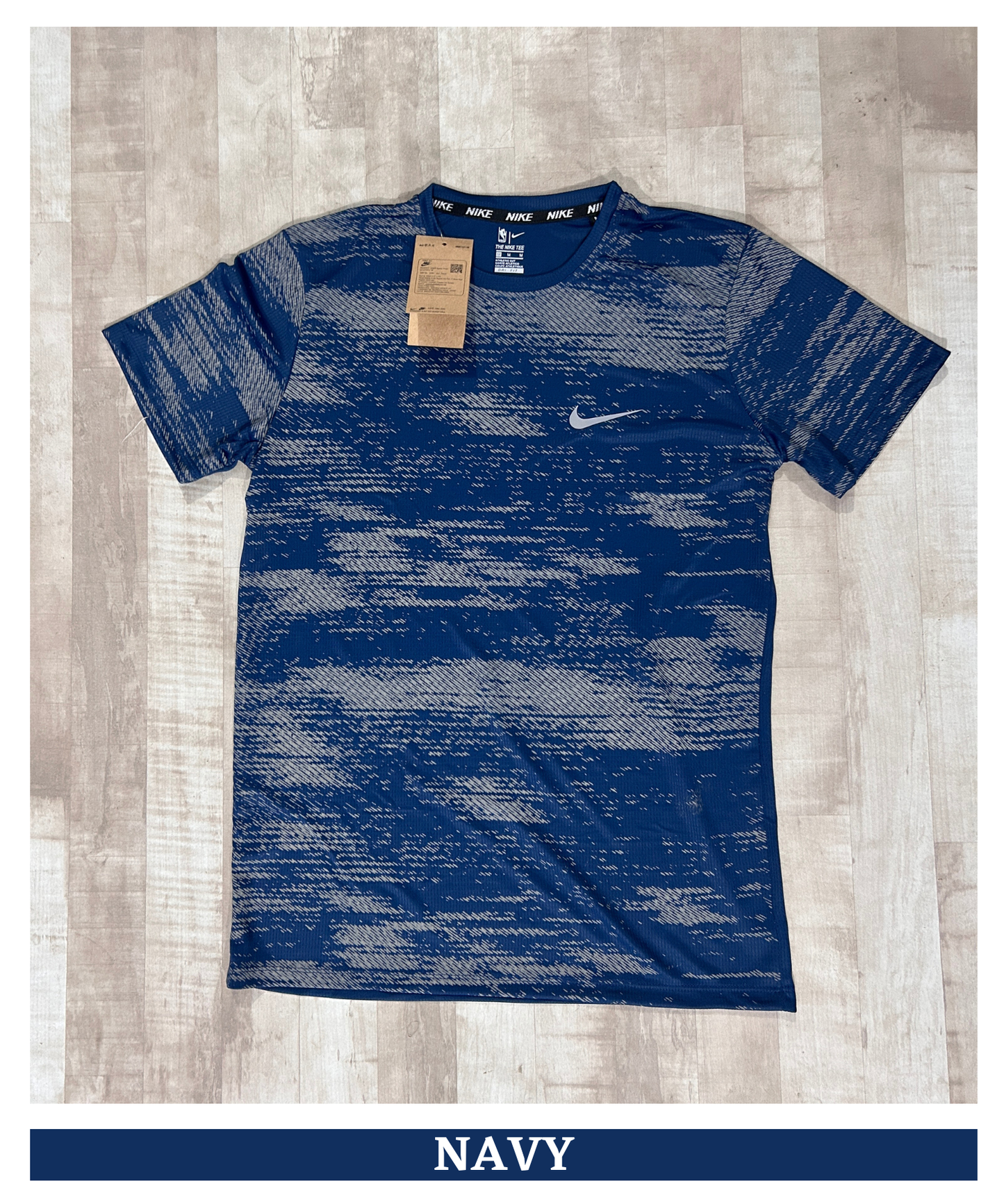 Imported Reebok Knit Lycra T-Shirt (GSM 180)- Printed Design