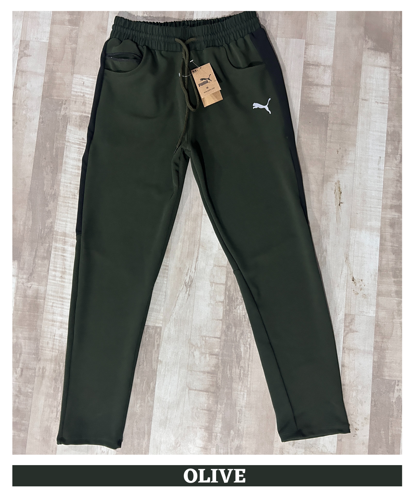 Imported Dobby Lycra Lower (GSM 280)| Ankle Fit