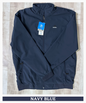 Men’s Plus Size Jacquard T400 Water-Resistant Windcheater Jacket (GSM 350)