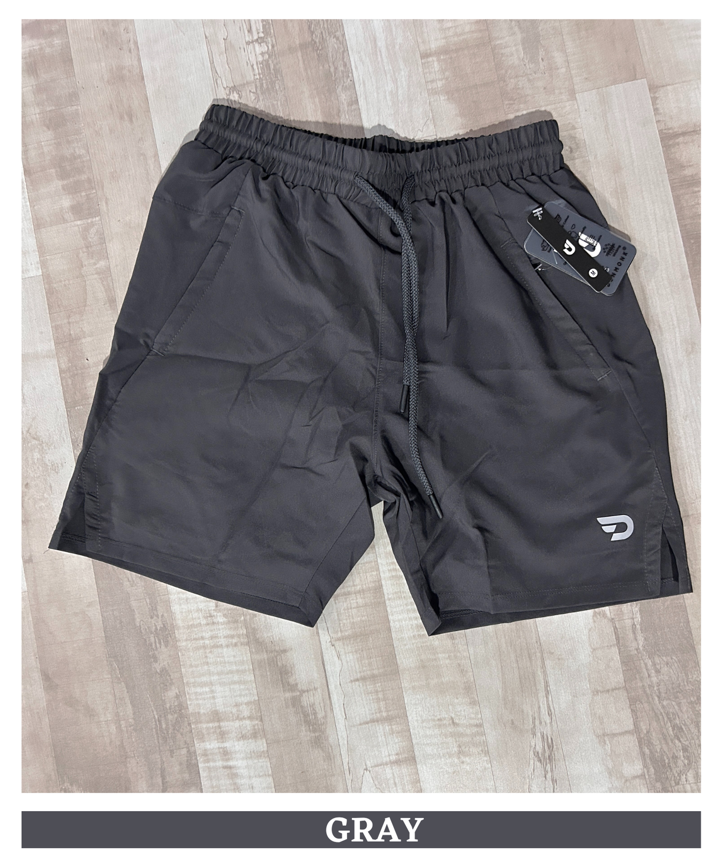 2-IN-1 SHORTS - Imported Ns Parachute Lycra (130 GSM 15% Lycra)