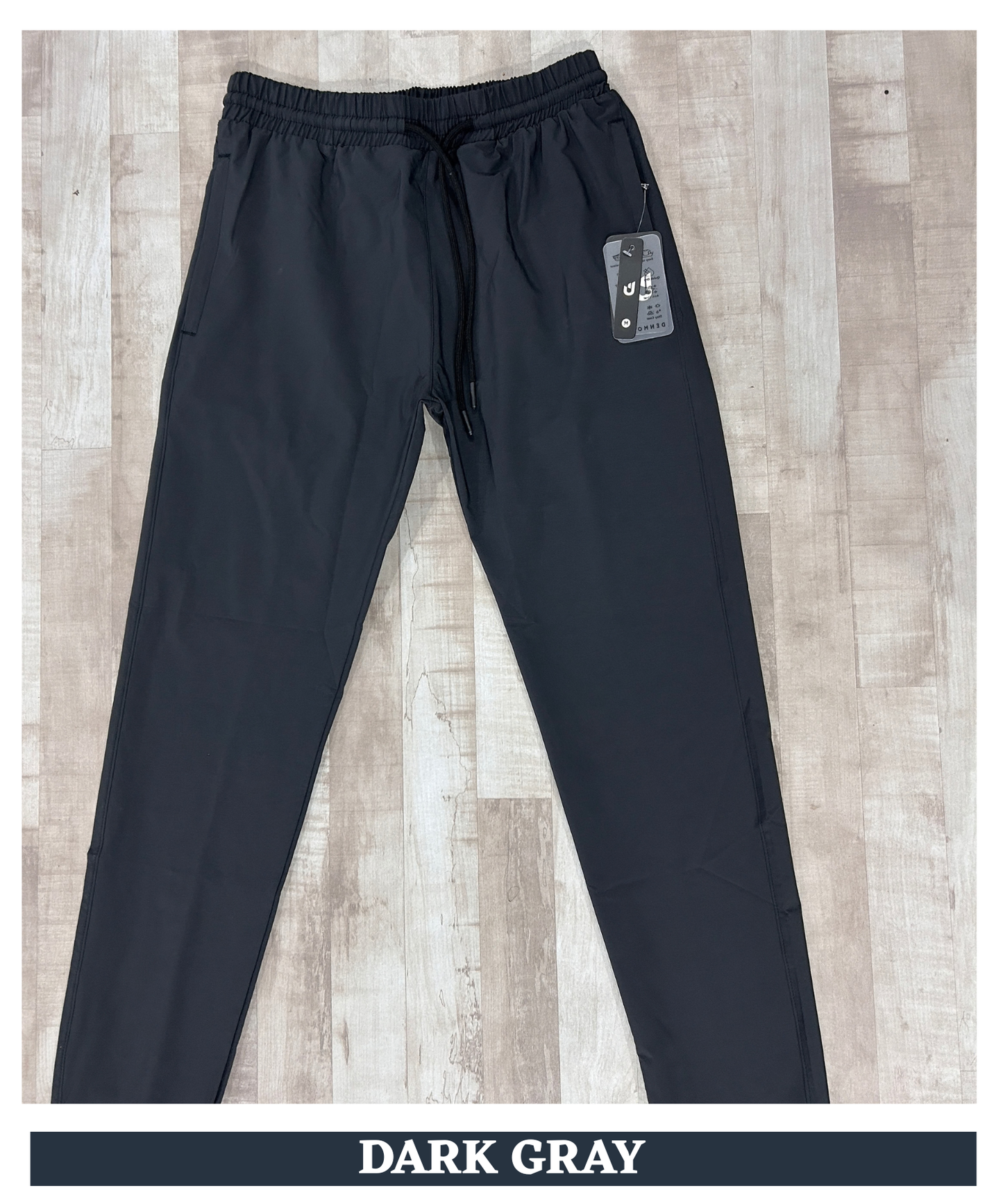 NylonFlex Zip Trackpants - Imported Nylon Crush Lycra  (180 GSM)