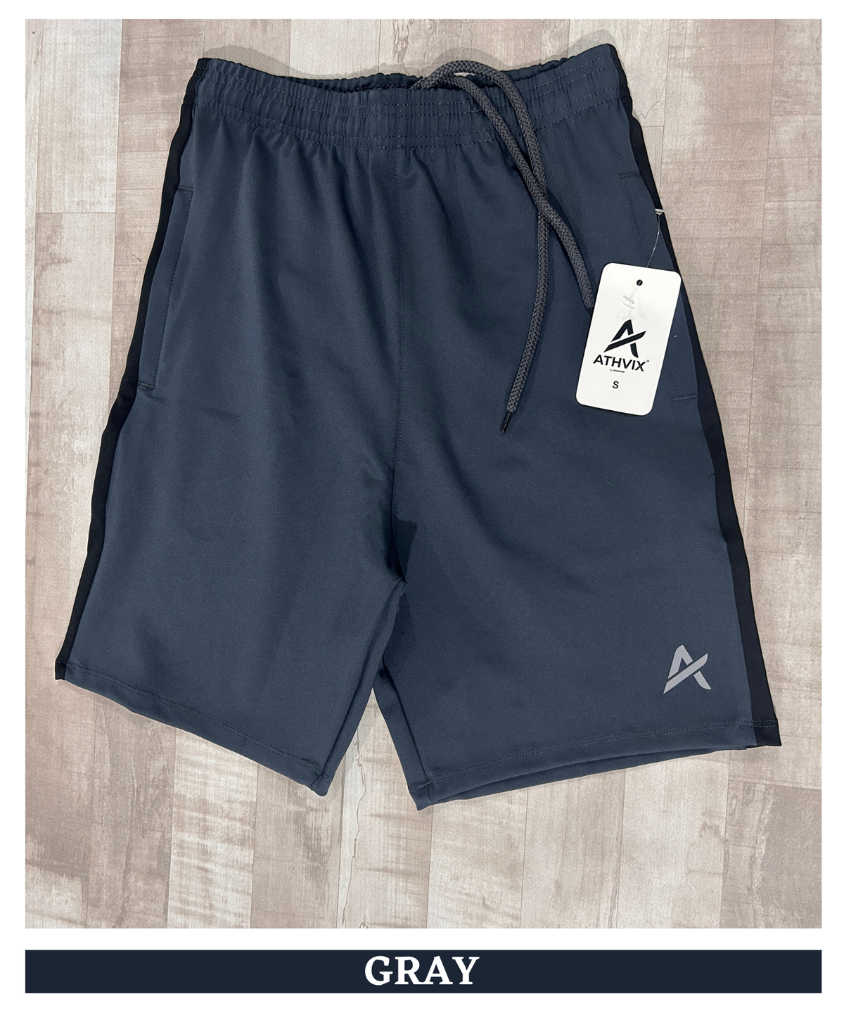ATHVIX by Denmonk Premium 4-Way Lycra Shorts | 250 GSM | Regular Fit