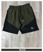 2-in-1 Colorblock Training Shorts - Imported Ns Parachute Lycra Shorts (15% Lycra 130)