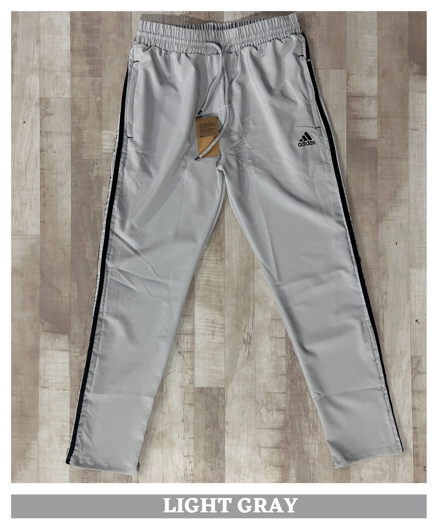 Imported Ns Parachute Lycra Lower (15% Lycra 145 GSM)| 3 strip Design