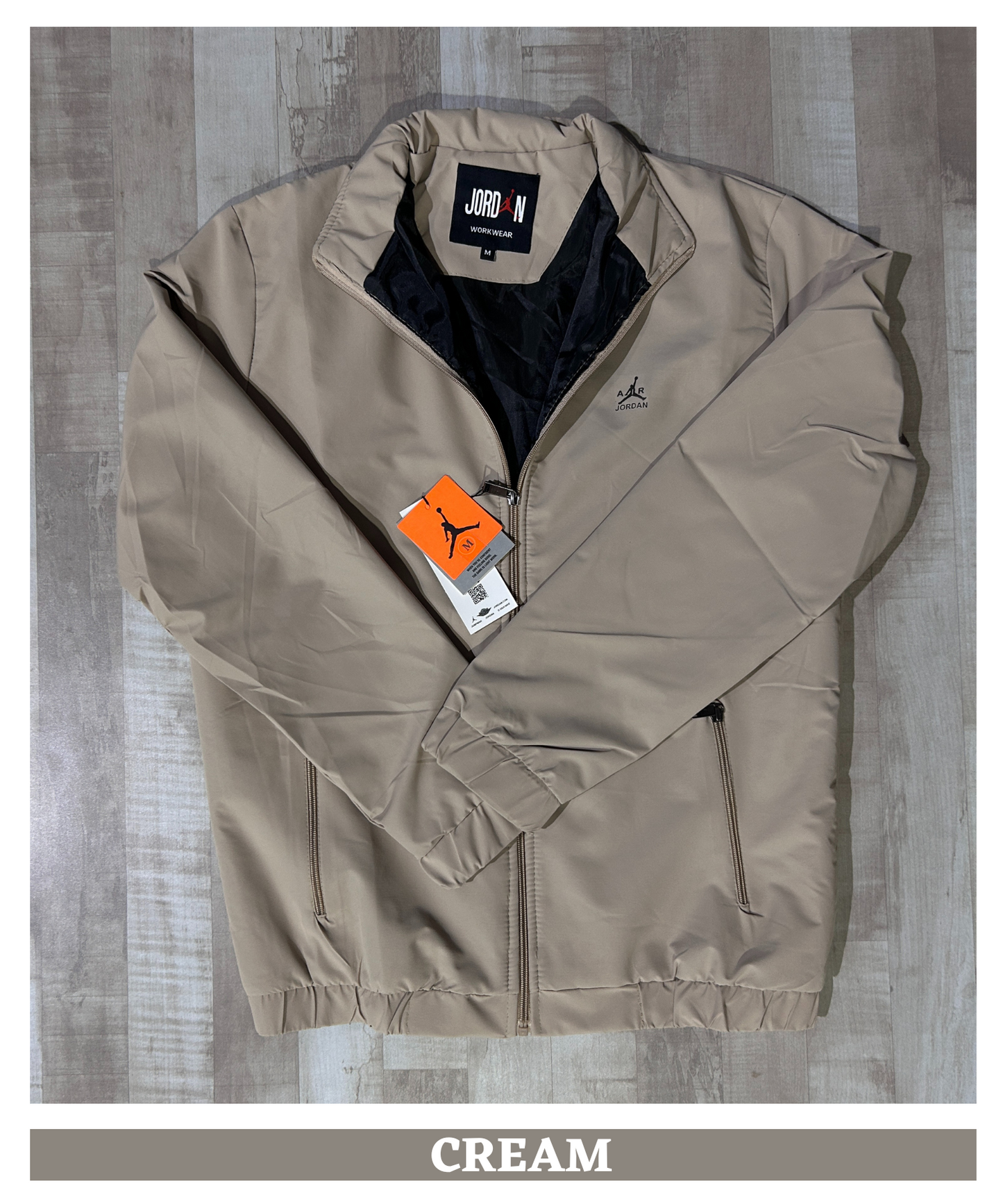 Imported 50D Spandex Waterproof Windcheater (GSM 350)