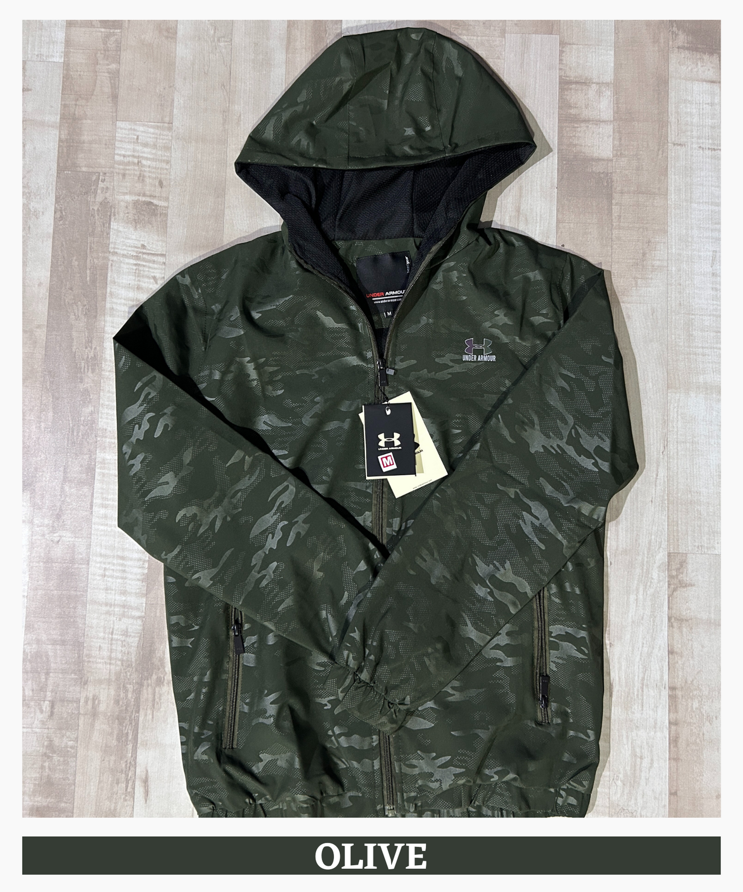 Imported Premium Quality Camo Cotton Windcheater Jackets (GSM 350)