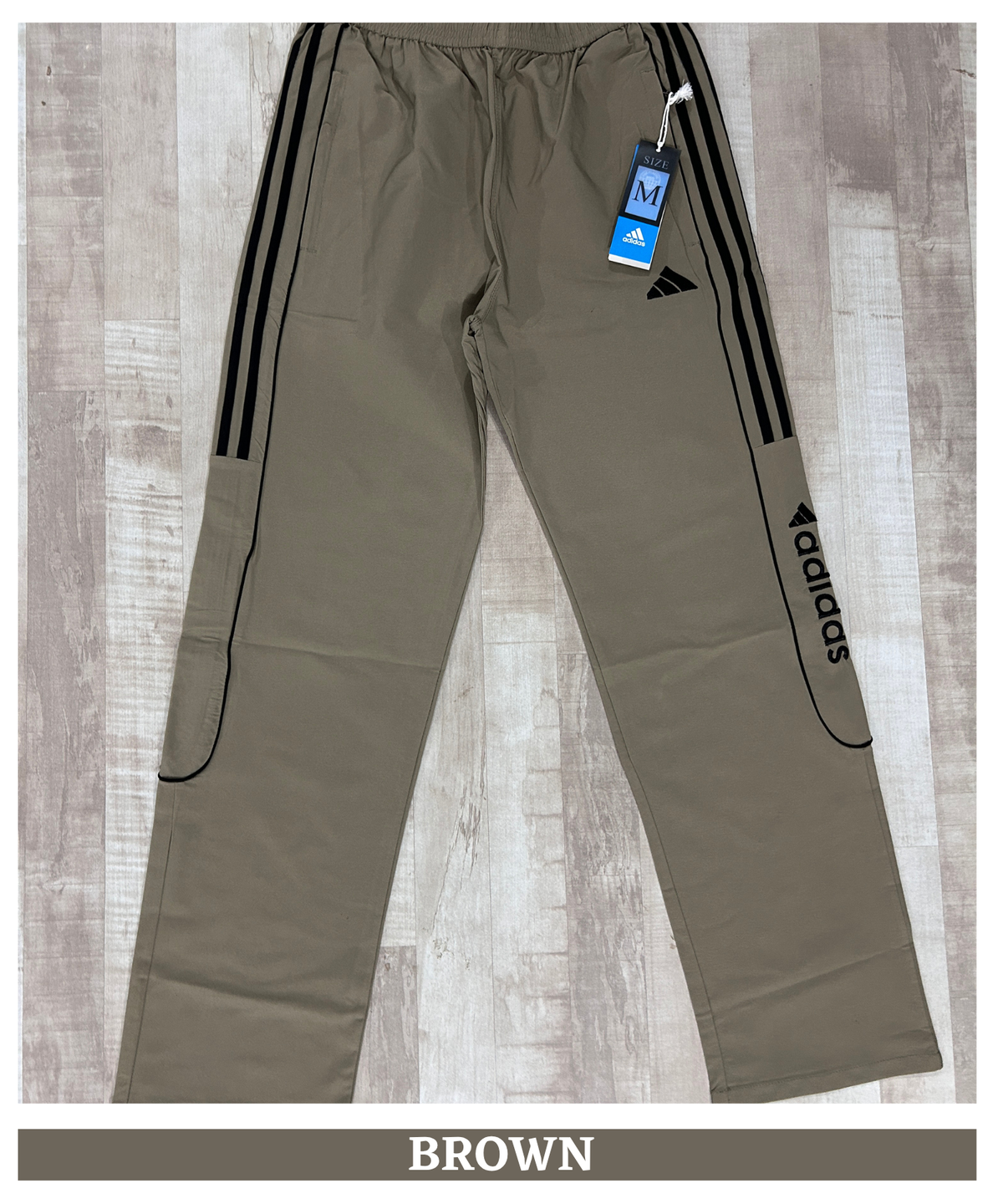 Imported Nylon Crush Lycra TrackPant With Stylish Side 3-Stripe Design | 180 GSM | Straight Fit