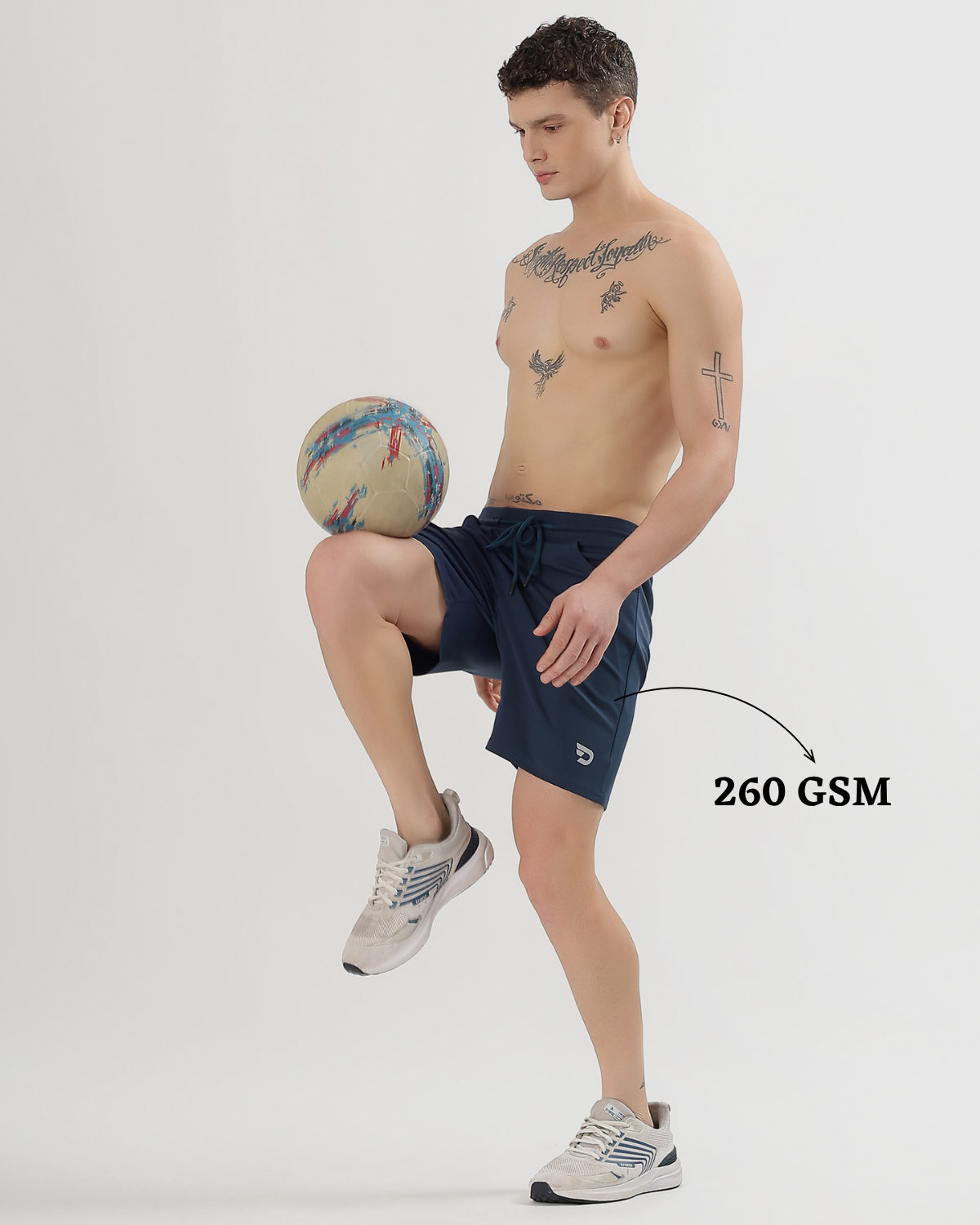 Stretch Performance Shorts - Imported 4way Taiwan Lycra (GSM 260)