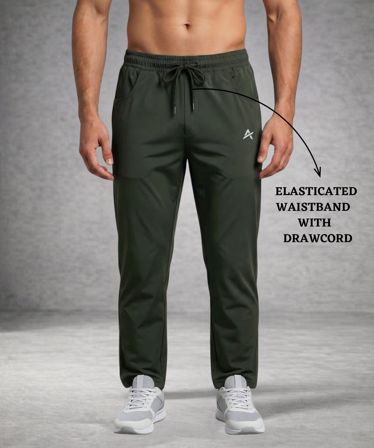 Imported NS Parachute Lycra Track Lower – 12% Lycra | 130 GSM | D Pockets | Athvix Active Wear By Denmonk