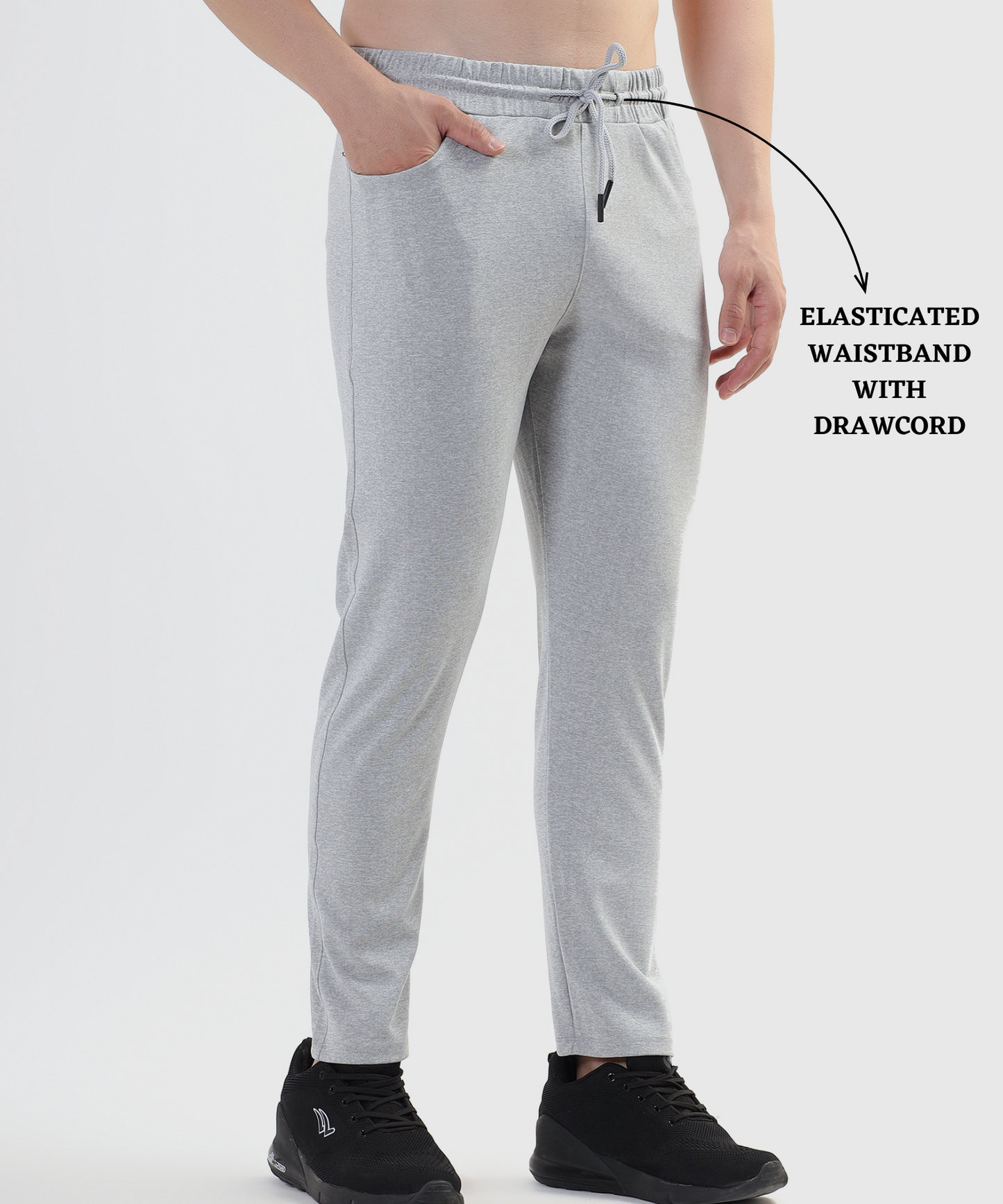 FlexTaper Trackpants - Imported Polycotton Lycra  (GSM 280)