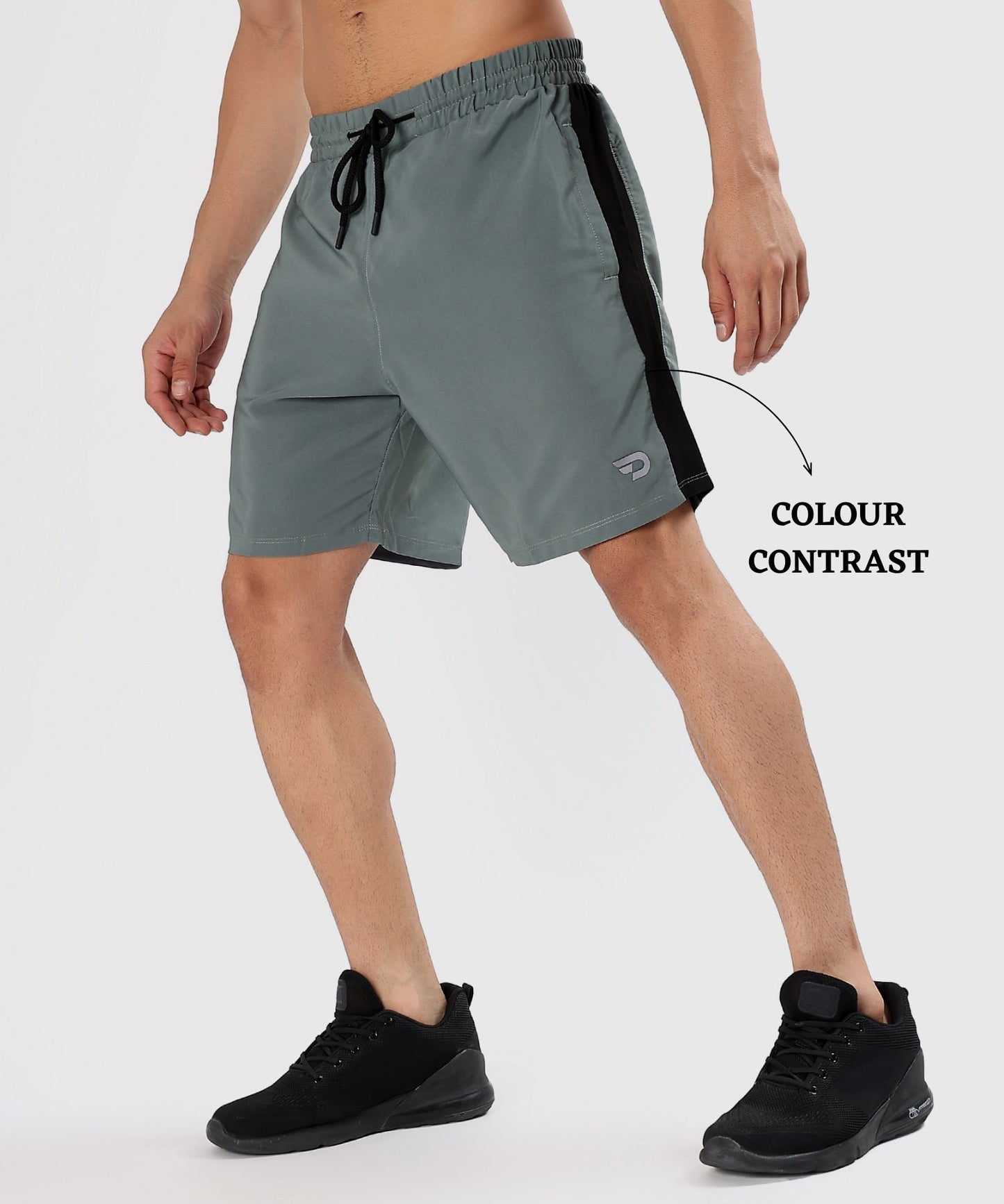 BlockFit Shorts – Imported Ns Parachute Lycra (15% Lycra,130 GSM)