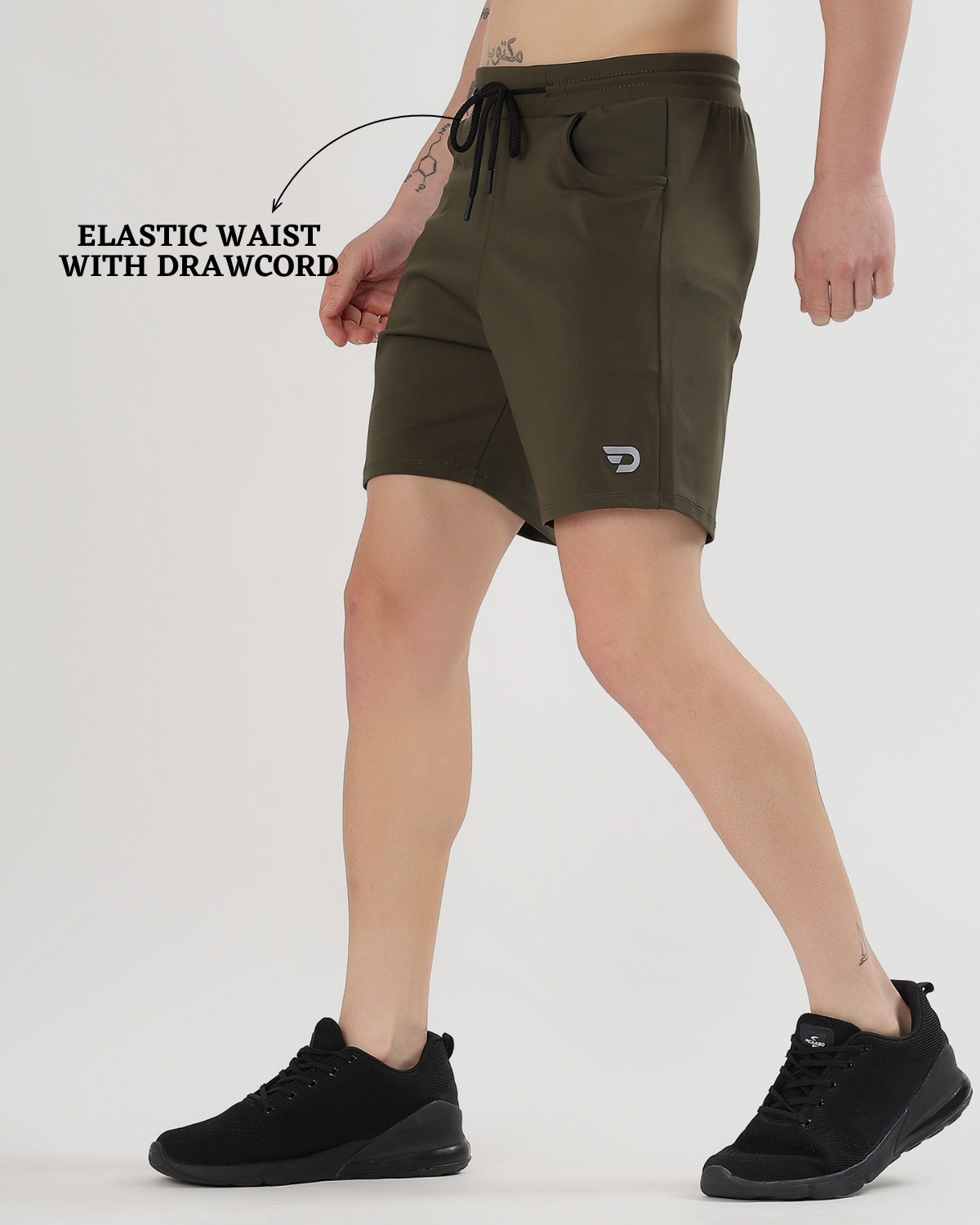 Stretch Performance Shorts - Imported 4way Taiwan Lycra (GSM 260)