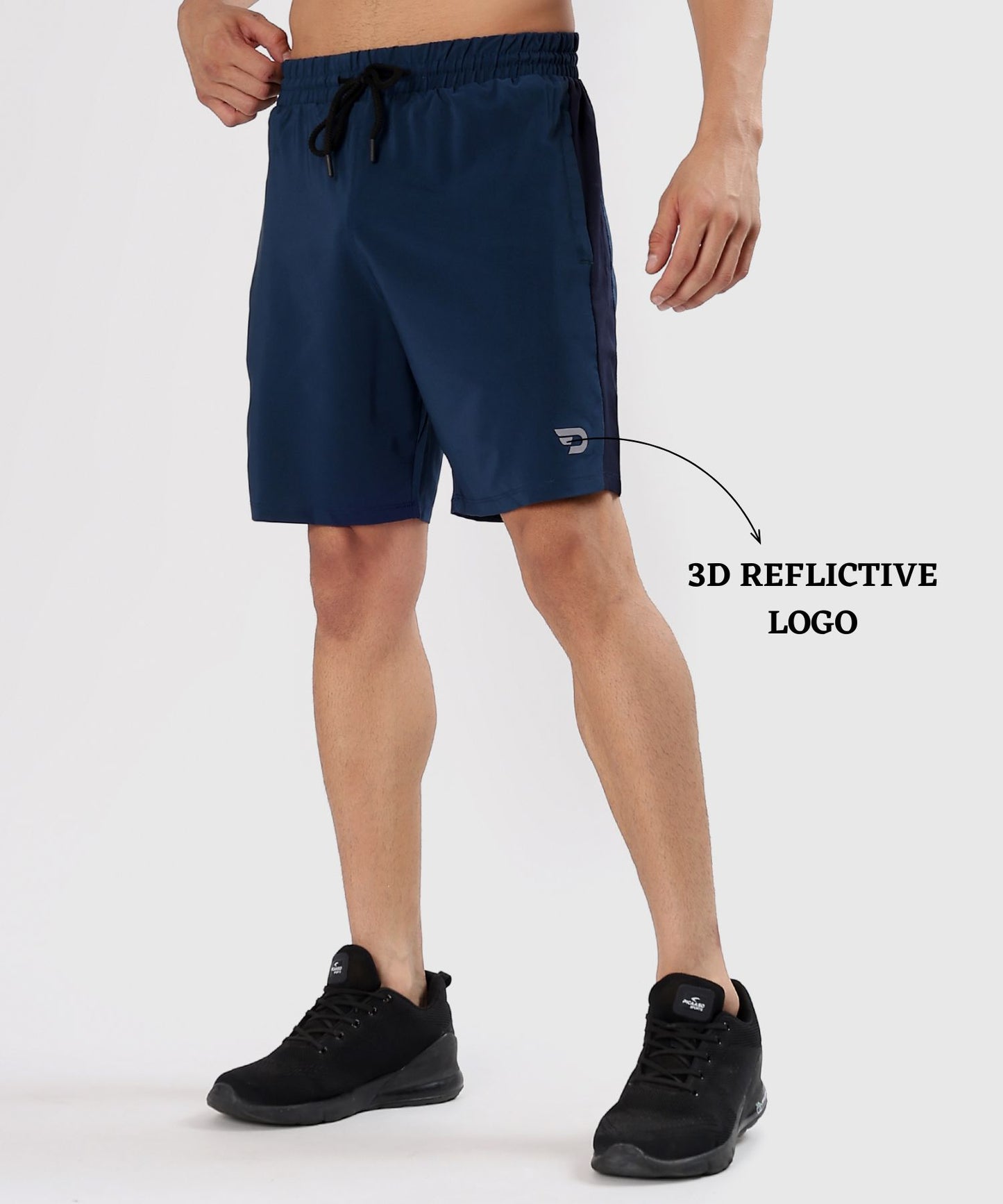 BlockFit Shorts – Imported Ns Parachute Lycra (15% Lycra,130 GSM)