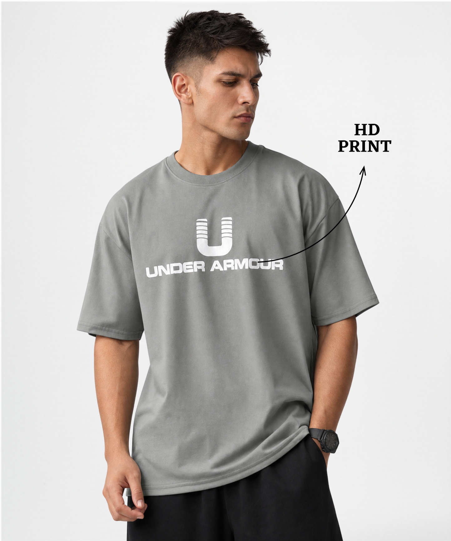 Men’s Premium Cotton Blend Over Sized T-shirts – 220 GSM | Multi Brand