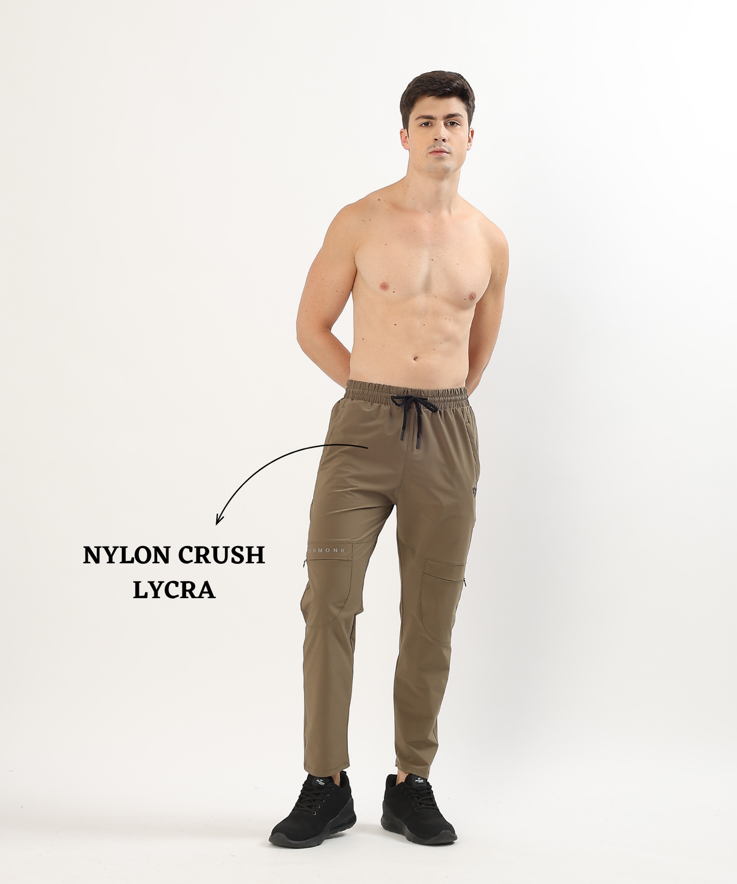 Utility Crush TrackPant -Imported Nylon Crush Lycra Lower (180 GSM)