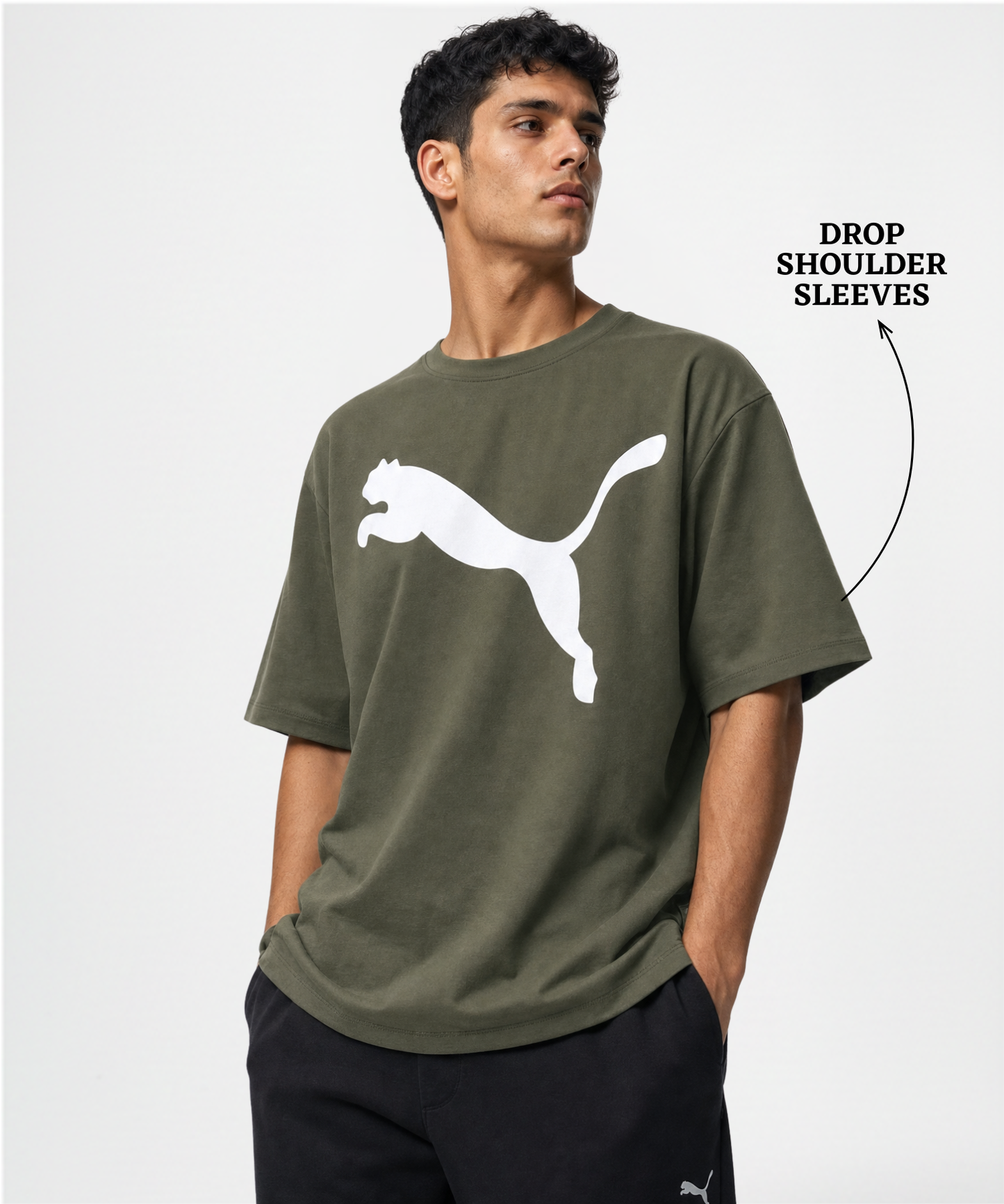 Men’s Premium Cotton Blend Over Sized T-shirts – 220 GSM | Multi Brand