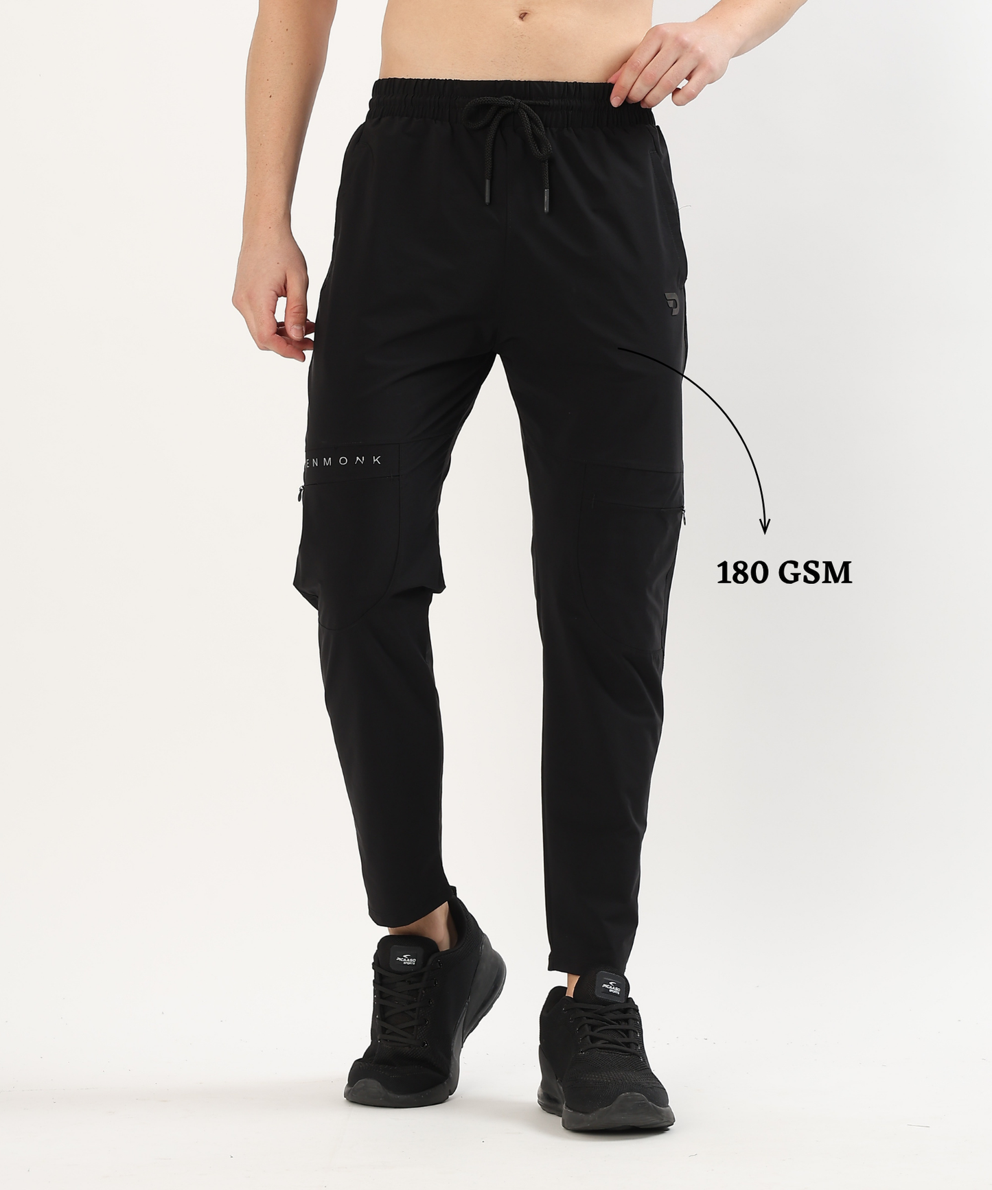 Utility Crush TrackPant -Imported Nylon Crush Lycra Lower (180 GSM)