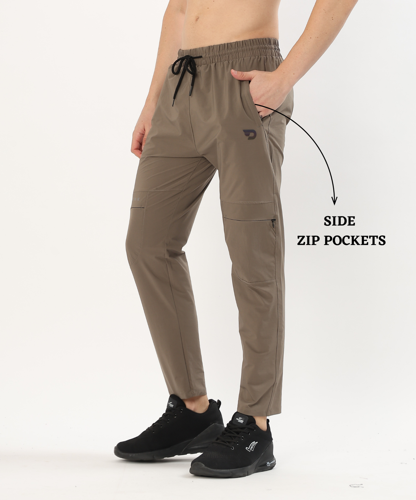 Utility Crush TrackPant -Imported Nylon Crush Lycra Lower (180 GSM)