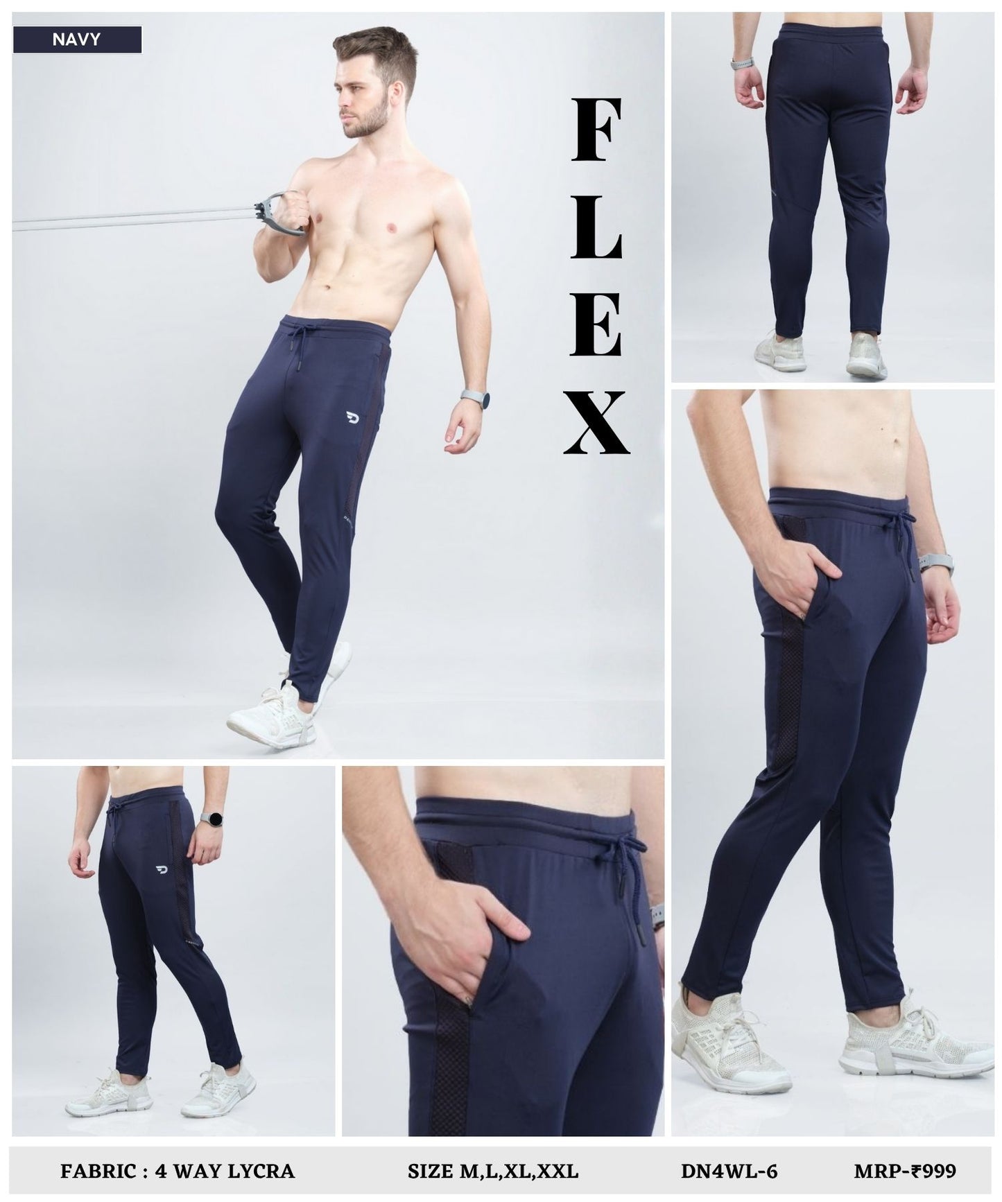 SpeedFlex – Imported 4way Taiwan Lycra Lower | 280 GSM
