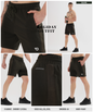 Sport Fit Shorts - Dobby Lycra (GSM 250)