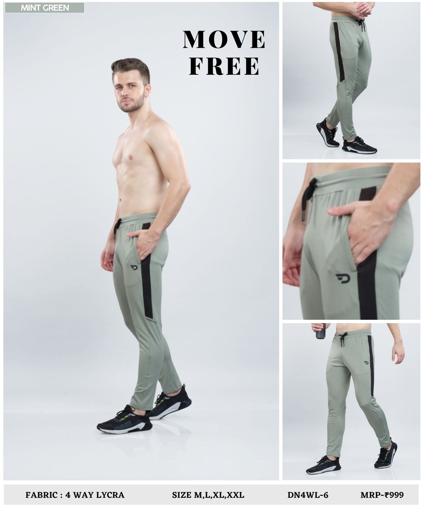 SpeedFlex – Imported 4way Taiwan Lycra Lower | 280 GSM