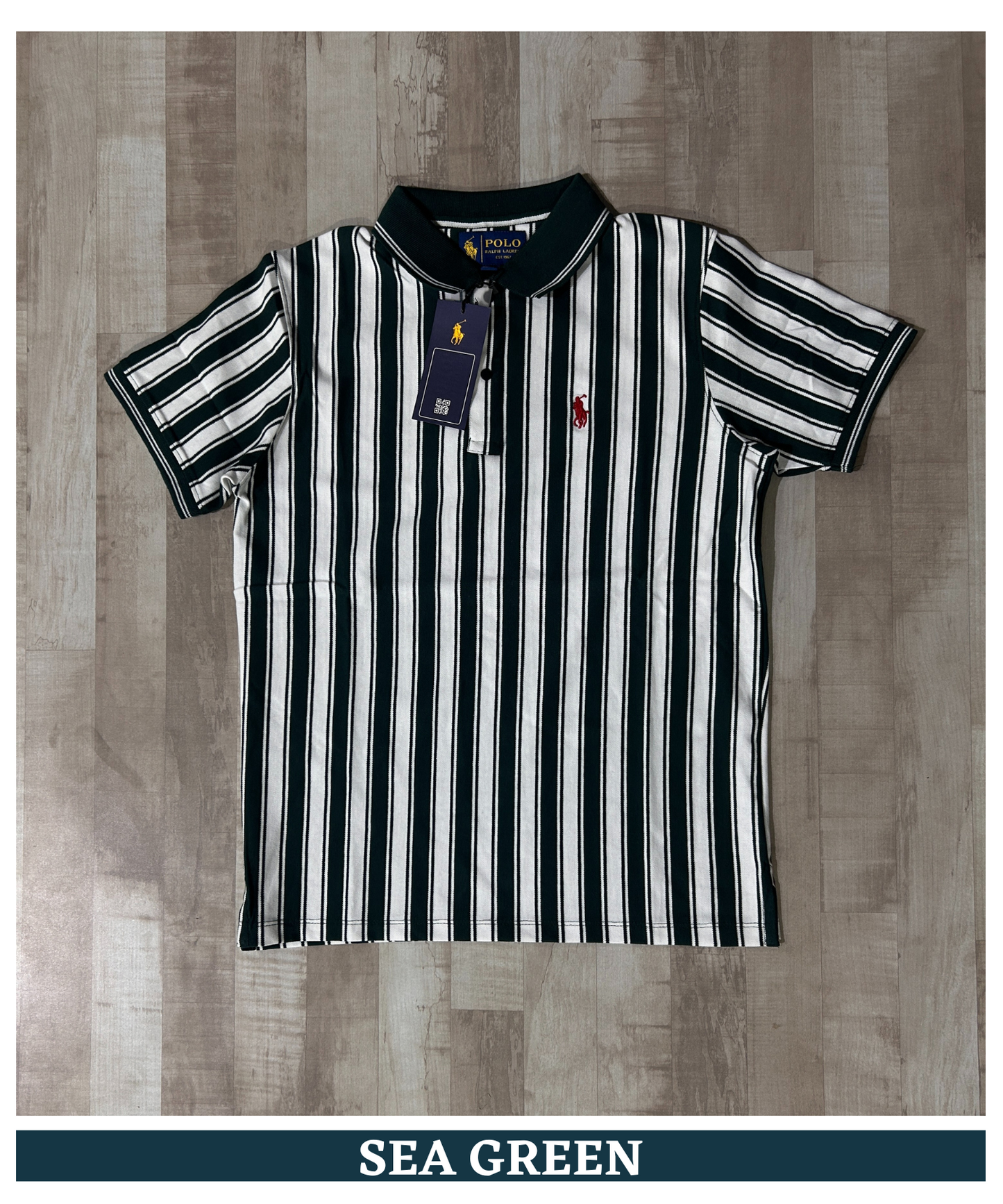 Premium Quality 100% Cotton Jacquard Lycra Polo T-Shirts (GSM 190-200)