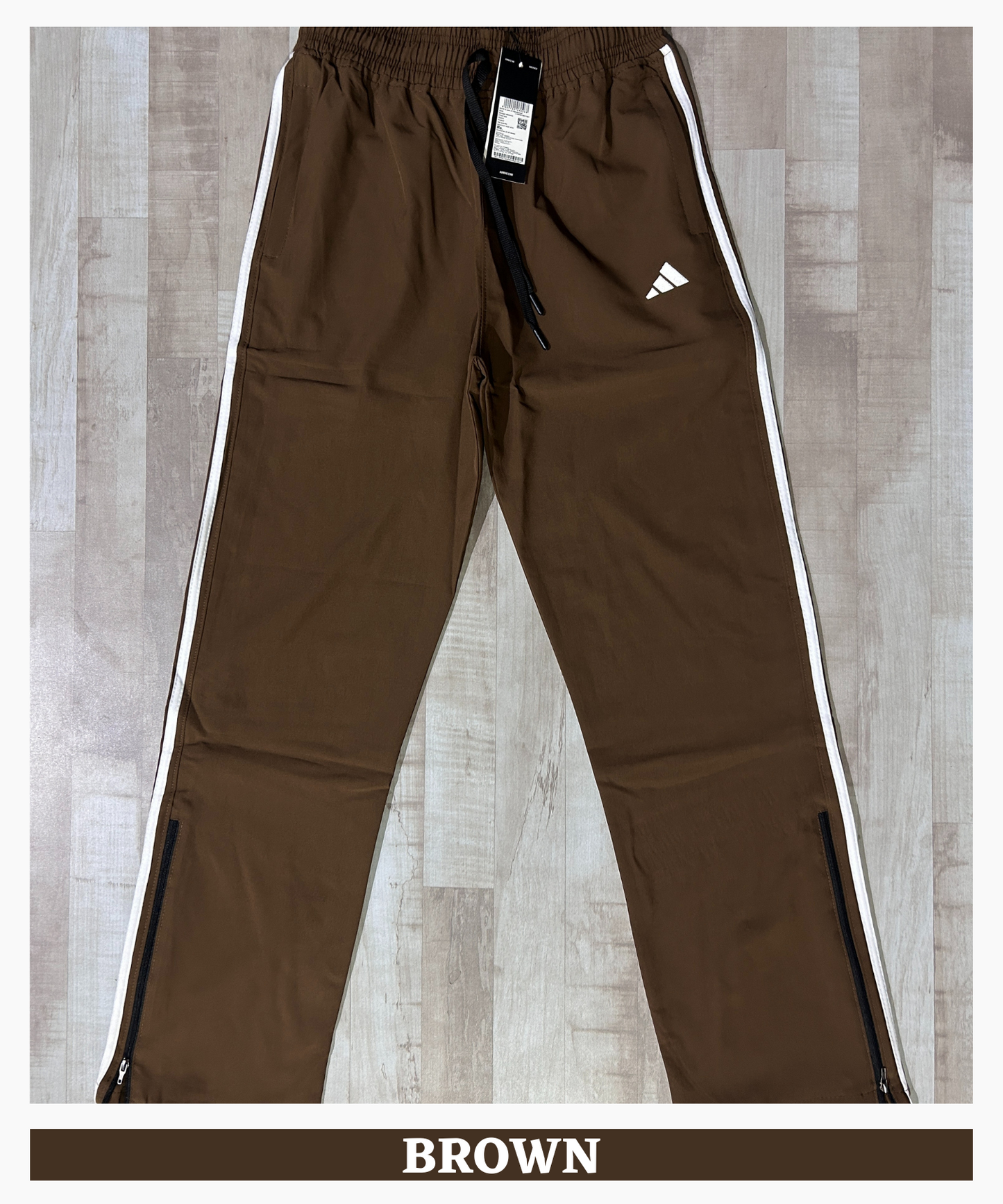 Imported Ns Terry Lycra Lower (GSM 180) Straight Cut-Boot Cut