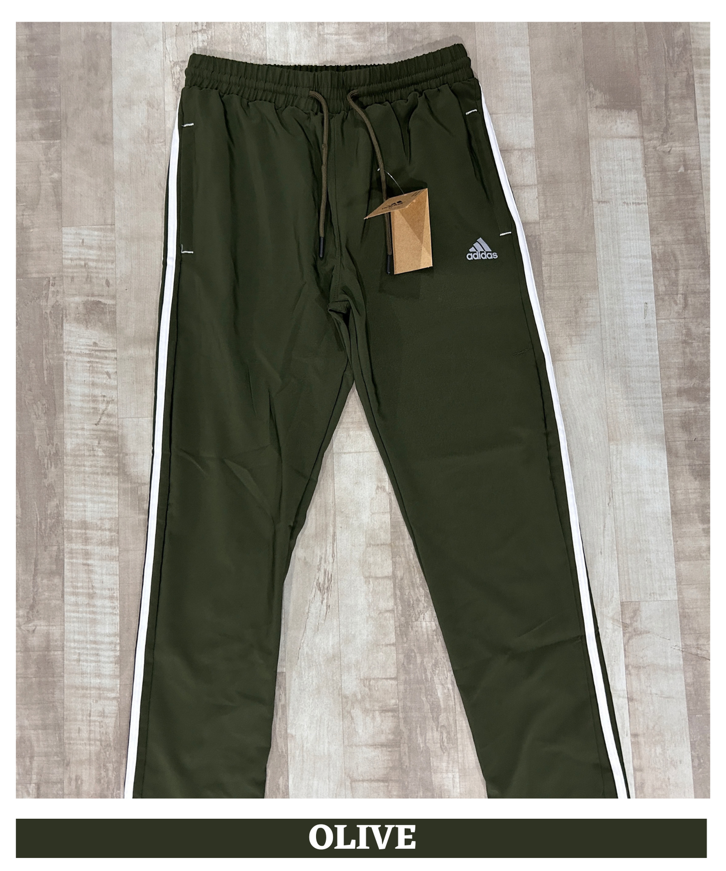 Imported Ns Parachute Lycra Lower (15% Lycra 145 GSM)| 3 strip Design