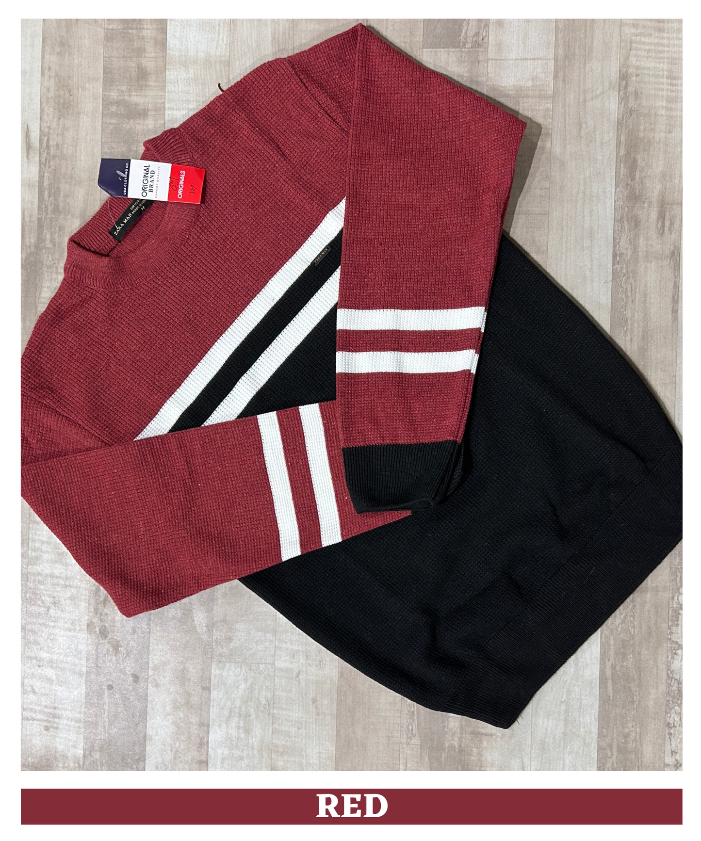 Premium Quality Cotton Lycra Pullover Sweater (GSM 350)