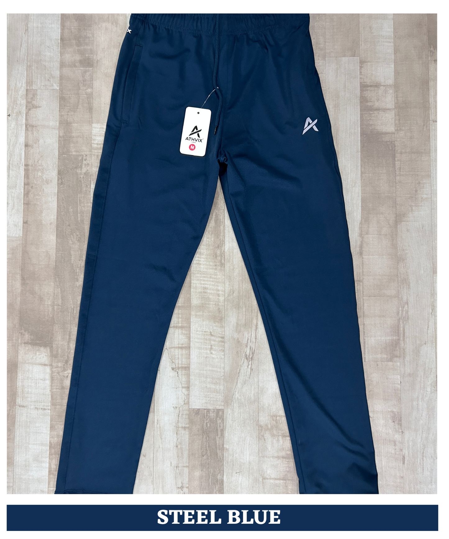 Imported 4-Way  Lycra TrackPant | 240 GSM  | Athvix Active Wear By Denmonk