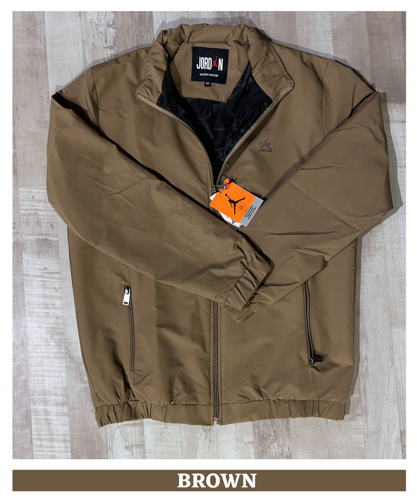 Imported 50D Spandex Waterproof Windcheater (GSM 350)