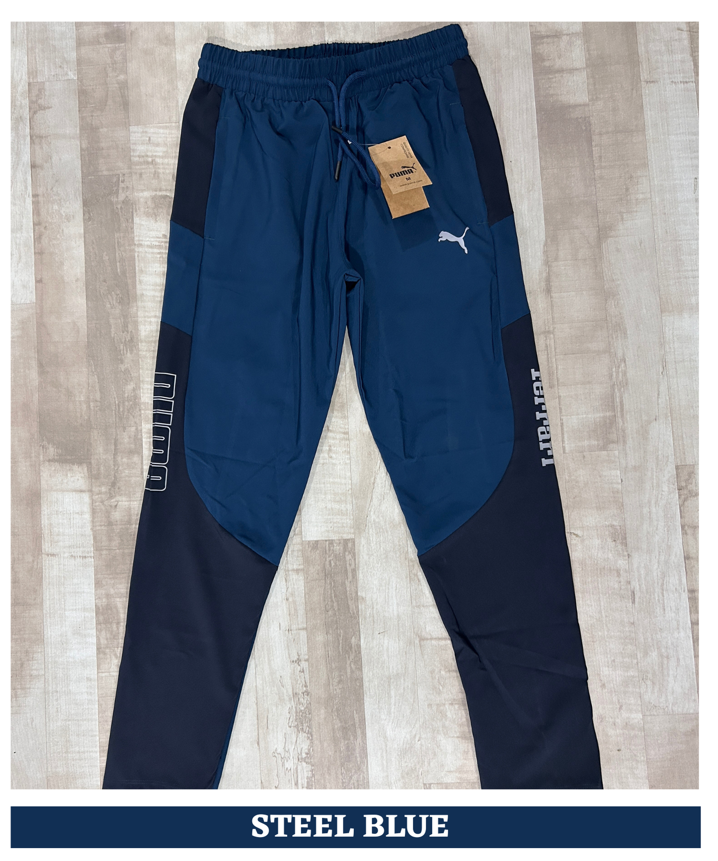 Imported Ns Parachute Lycra Lower (15% Lycra 145 GSM)| Color Block Design