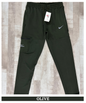 Imported Dobby Lycra Trackpant Knee Zip Pocket | GSM 250 | Slim Fit