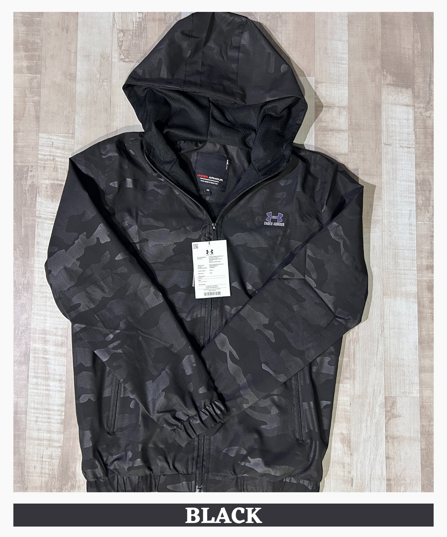 Imported Premium Quality Camo Cotton Windcheater Jackets (GSM 350)