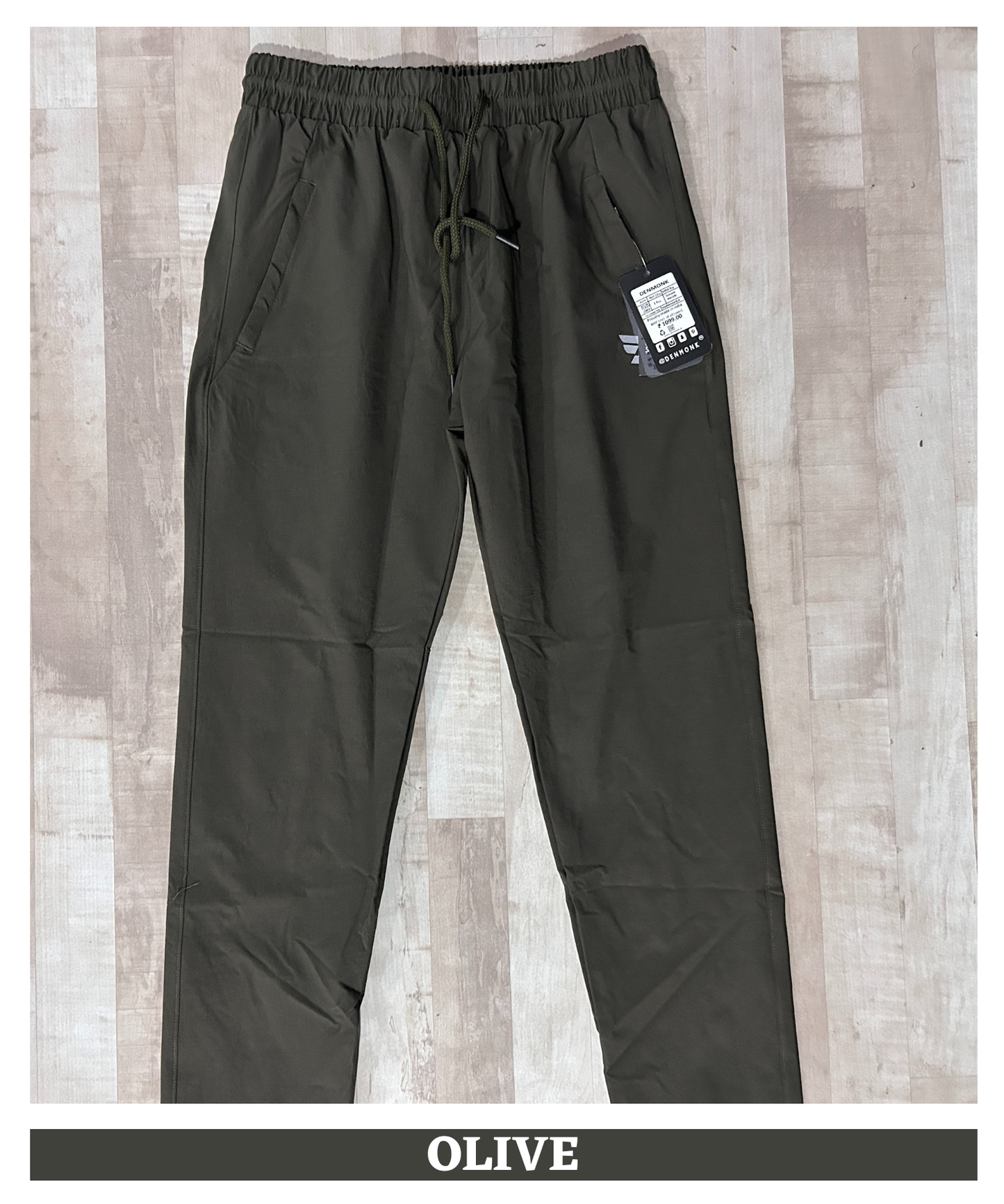 Cross Pocket Trackpant – Imported Nylon Terry Lycra (180 GSM)