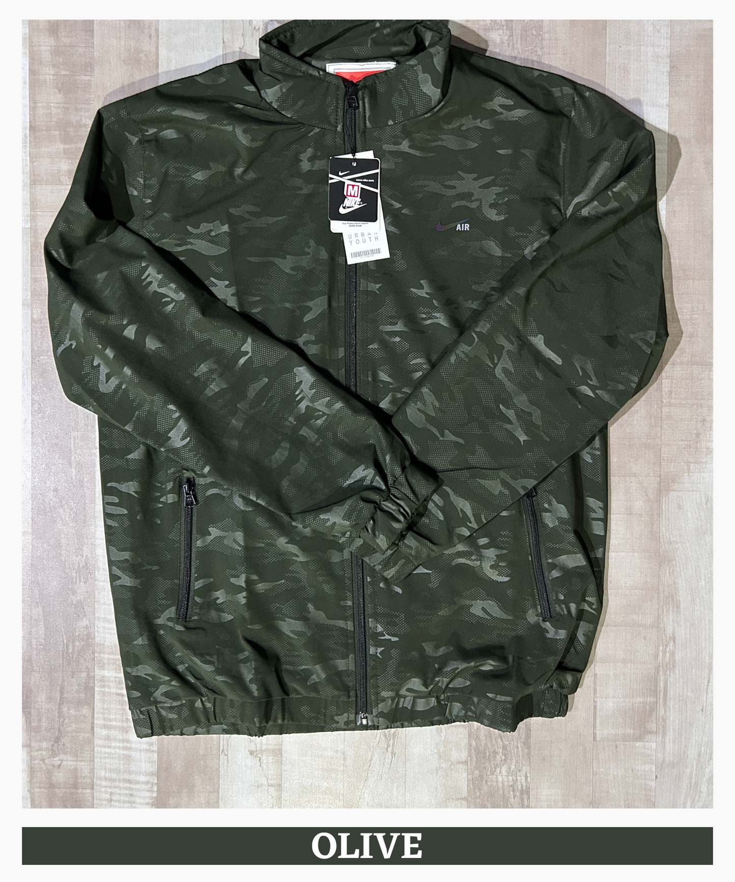 Premium Quality Camo Cotton Windcheater Jackets (GSM 350)