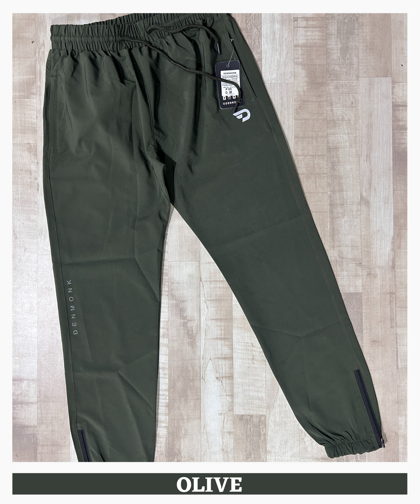 Imported NS Parachute Lycra TrackPant/ Lower (15% Lycra 145 GSM) Ankle Zipped