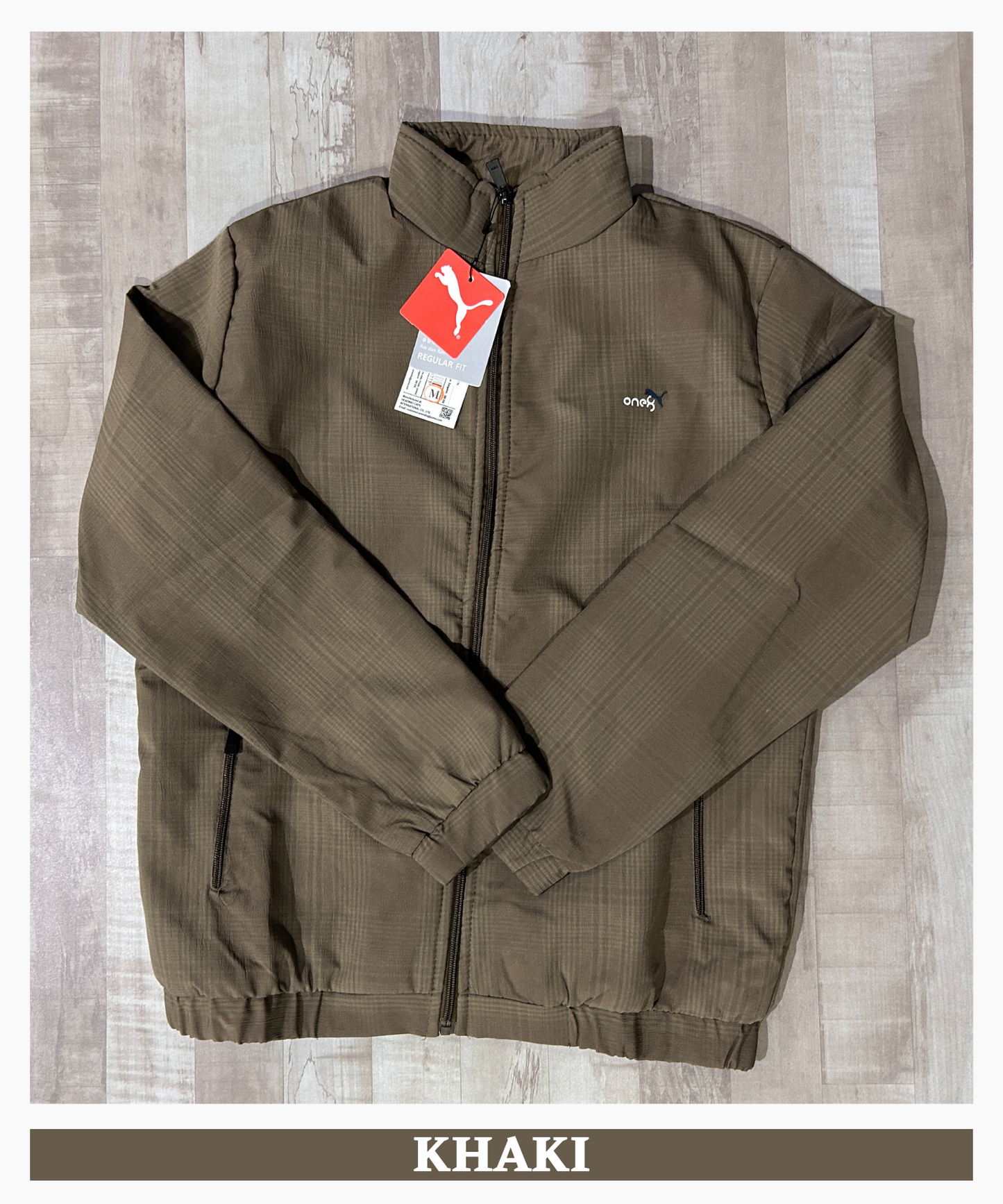 Premium Quality Camry check Windcheater Jacket (GSM 350)