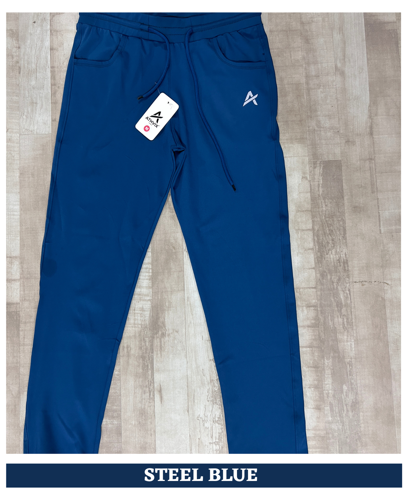 Imported 4-Way Lycra TrackPant – 240 GSM | D Pocket | Athvix Active Wear By Denmonk